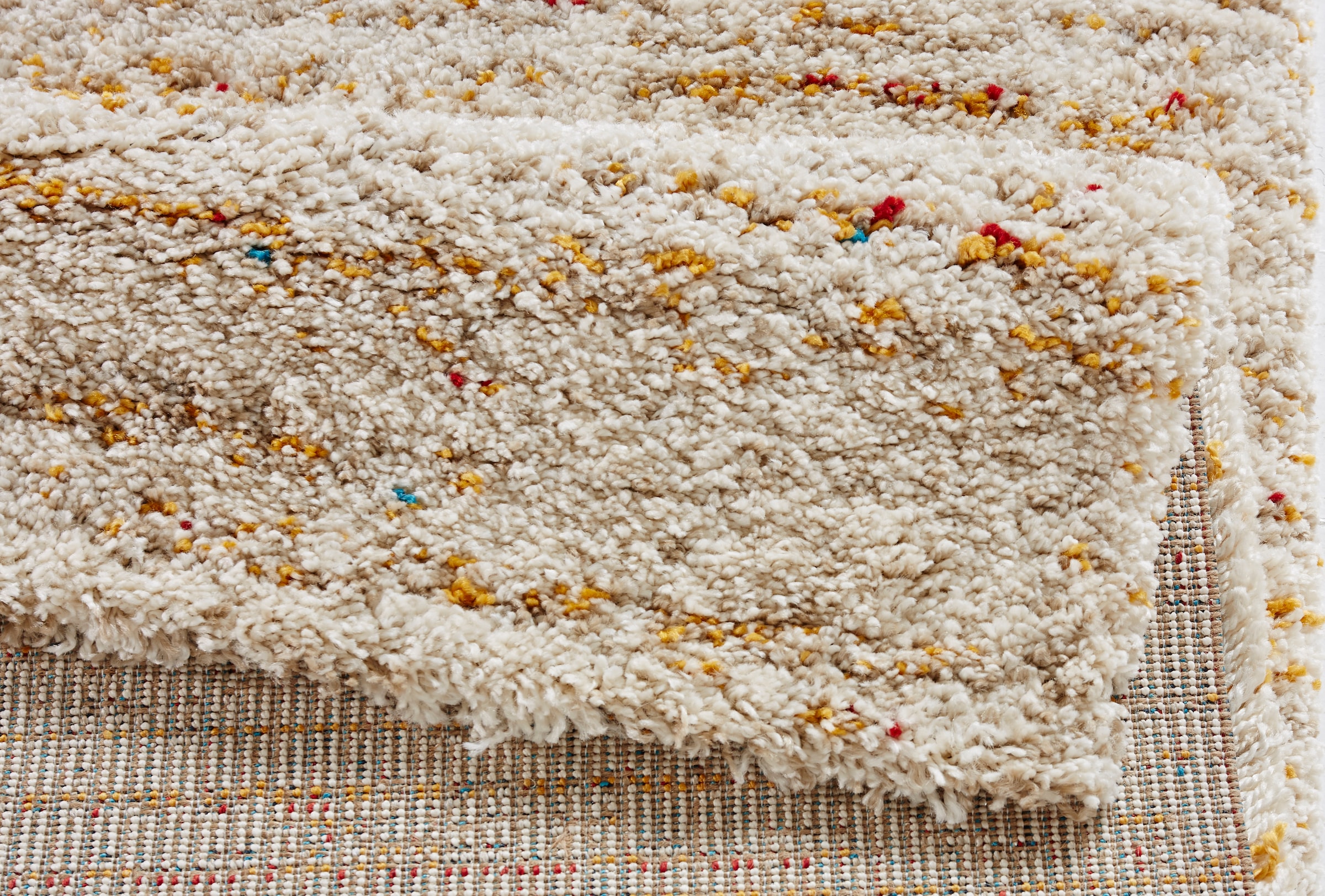 HANSE Home Hochflor-Teppich »Chic«, rechteckig, 30 mm Höhe, Shaggy, Weich, Flauschig, Flokati, Meliert, Wohnzimmer, Schlafzimmer