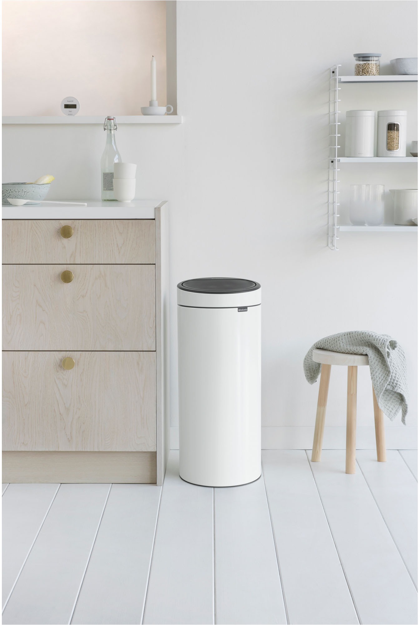 Brabantia Mülleimer »Touch Bin New, 30L«, Soft-Touch-Öffnungssystem günstig online kaufen