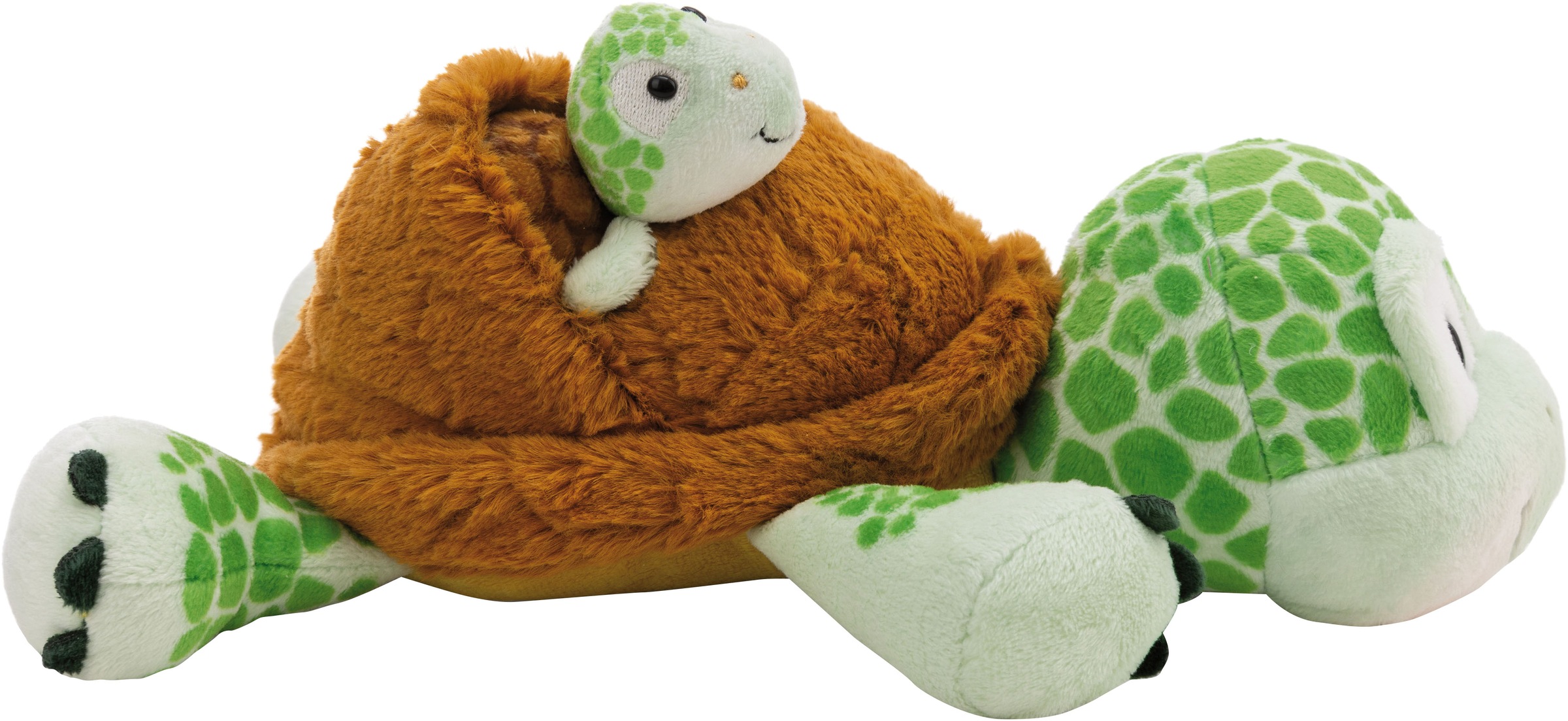 Nici Kuscheltier »Homies, Schildkröte mit Baby, 28cm liegend«