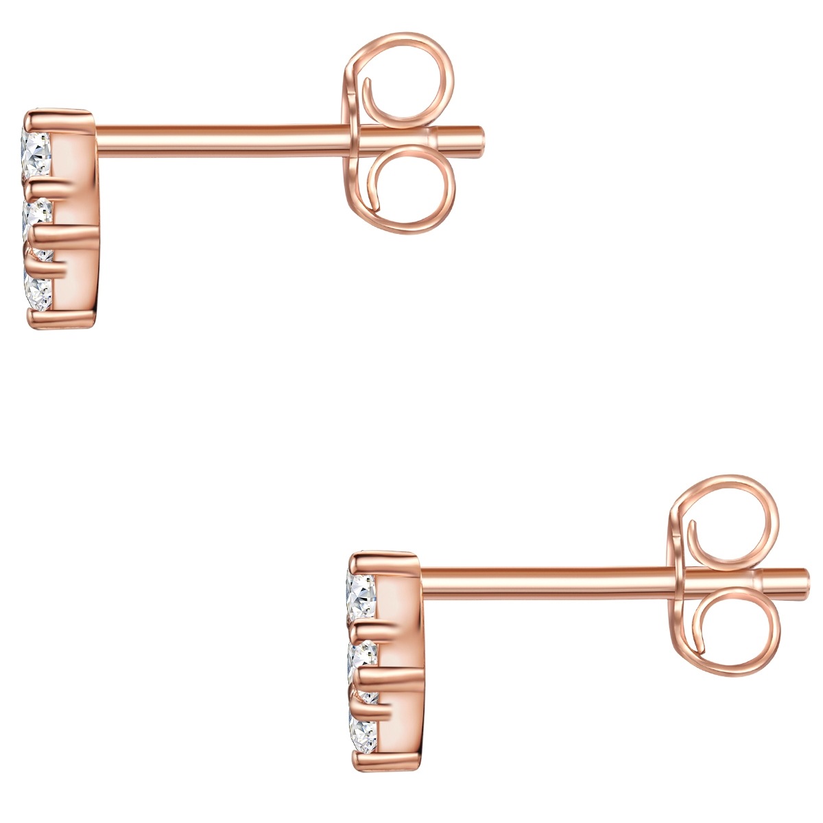 Glanzstücke München Paar Ohrstecker »Set: GSM1845«, (2 tlg.), aus Sterling Silber