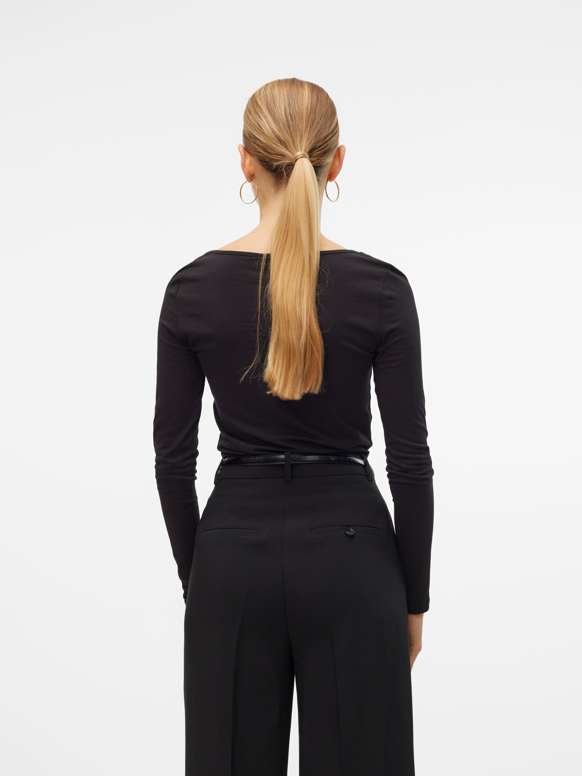 Vero Moda Langarmshirt »VMMAXI« aus Bio-Baumwolle