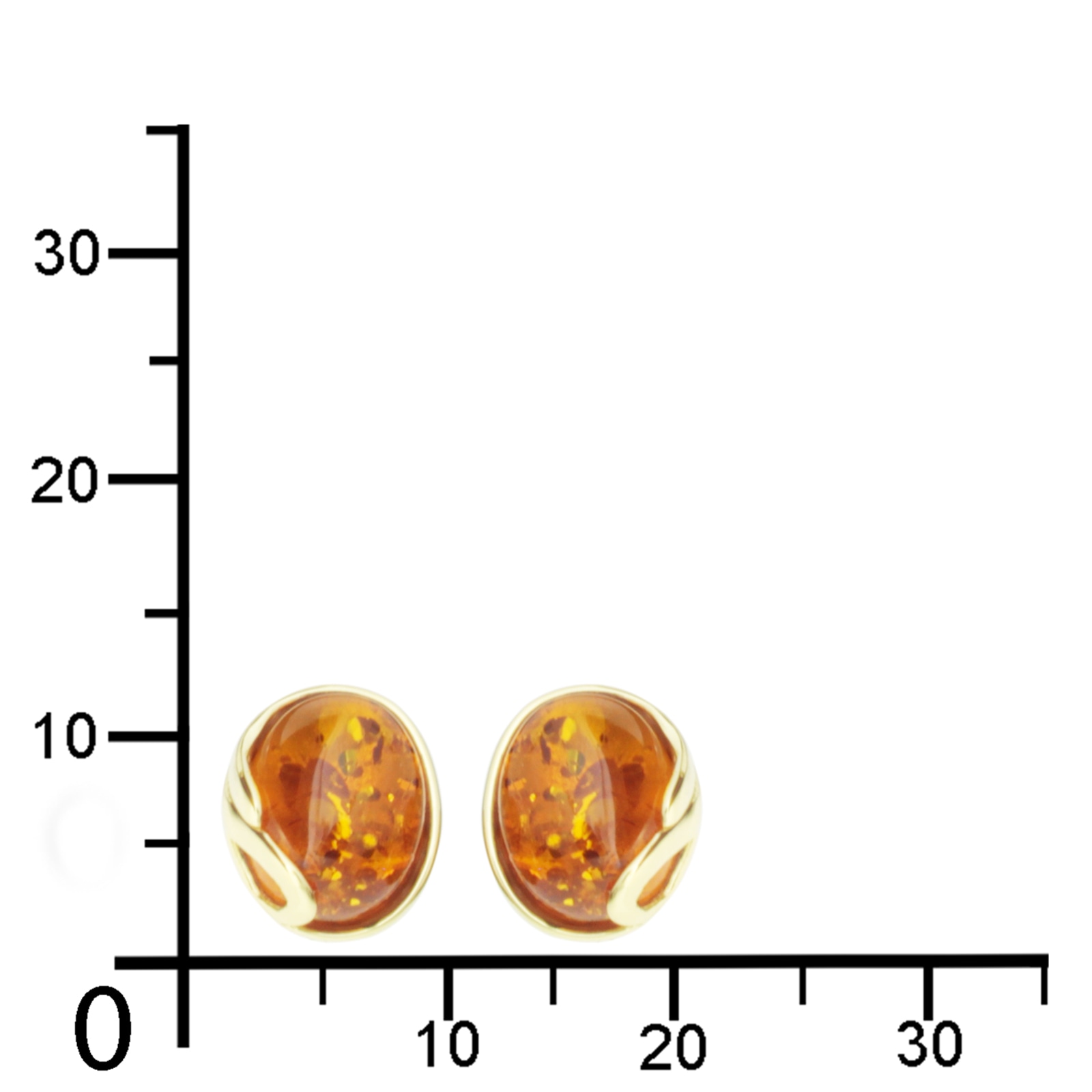 OSTSEE-SCHMUCK Paar Ohrstecker »Ostsee-Schmuck Ohrstecker Melanie Ohrstecker Melanie«