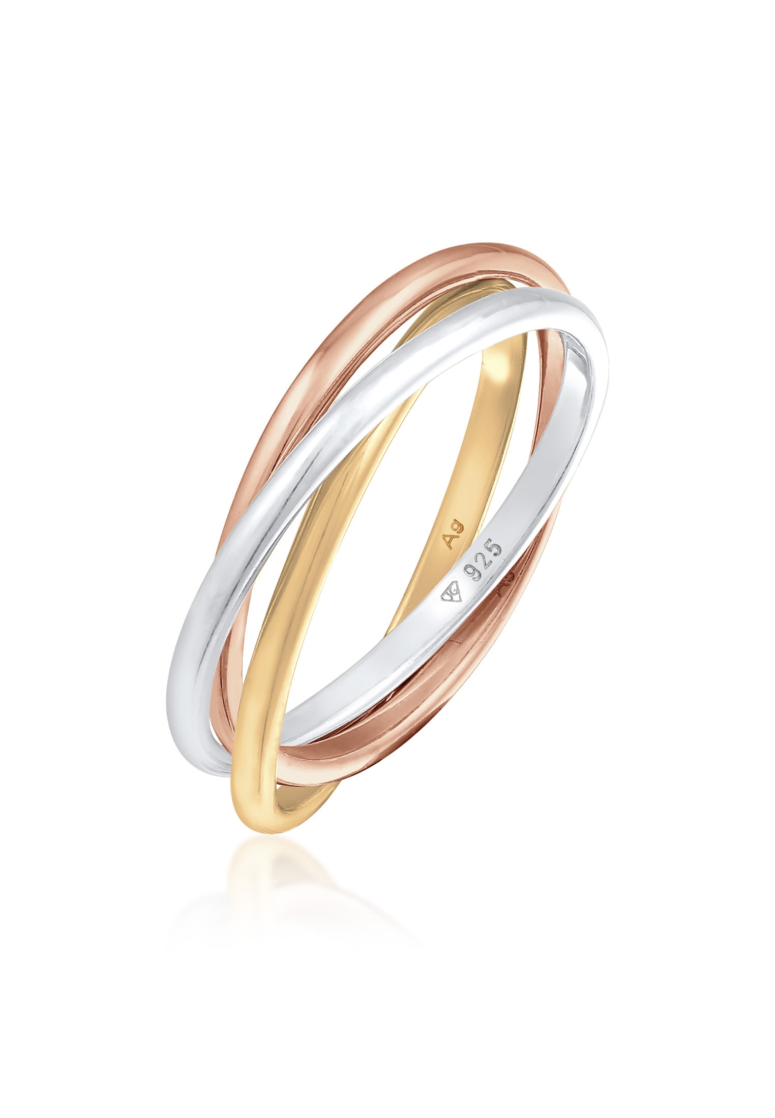 Elli Fingerring »Wickelring Trio Trini Basic 925 Silber« kaufen
