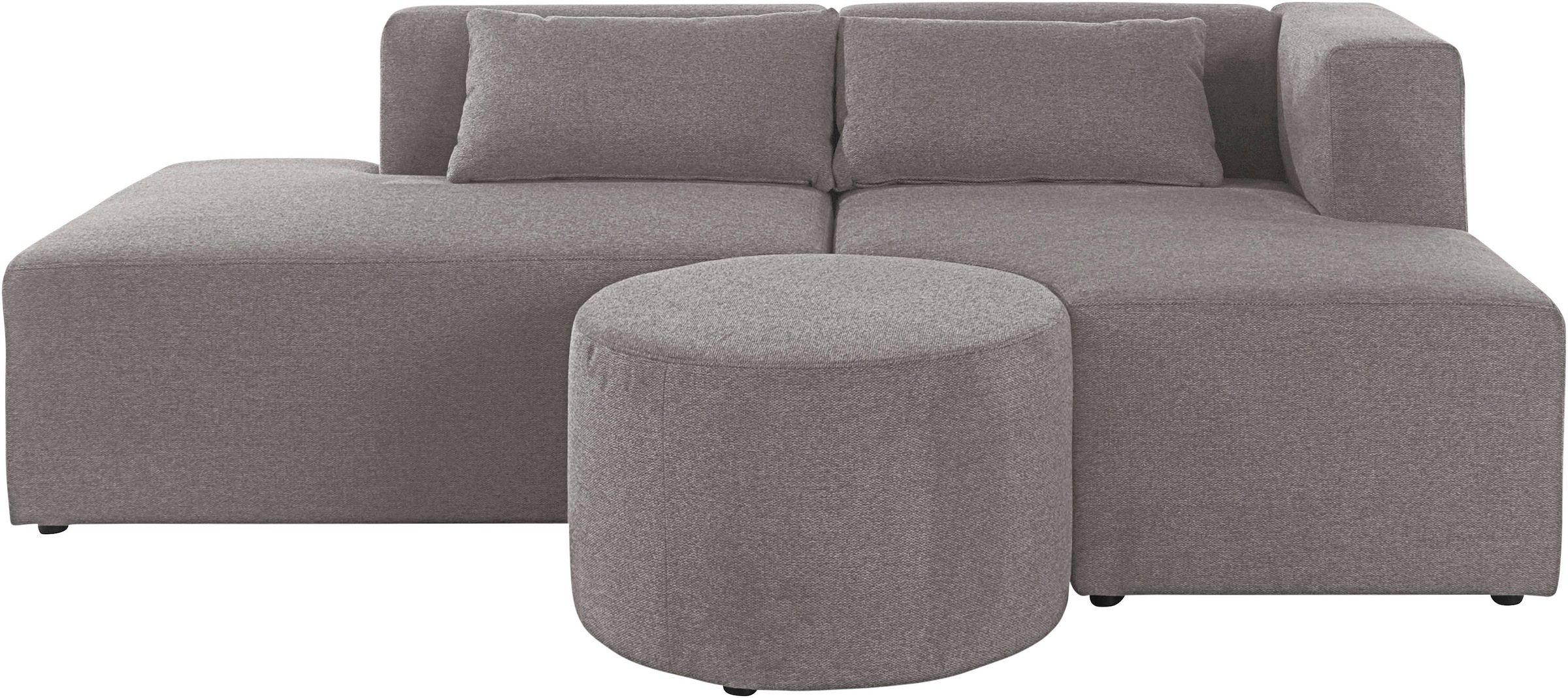 Leonique Ecksofa »Alexane L-Form«, zusammengesetzt aus Modulen, in vielen Bezugsqualitäten und Farben.