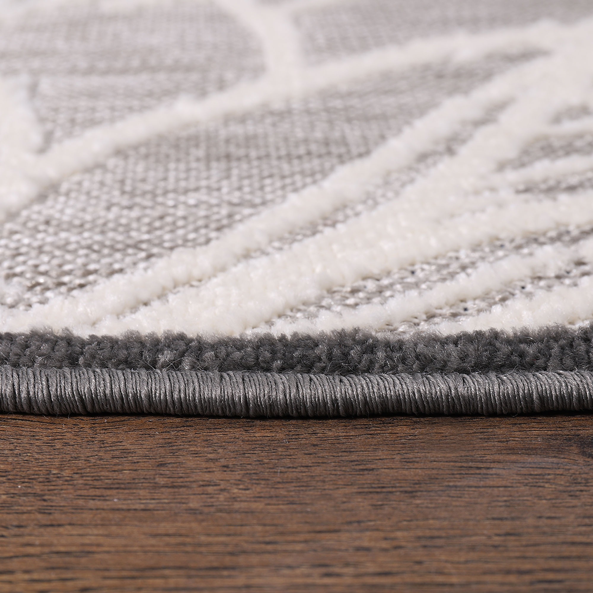 Sanat Teppich »Floral 2 Outdoor«, rund, 6 mm Höhe, In- und Outdoor geeignet, florales Design, Balkon, Terasse