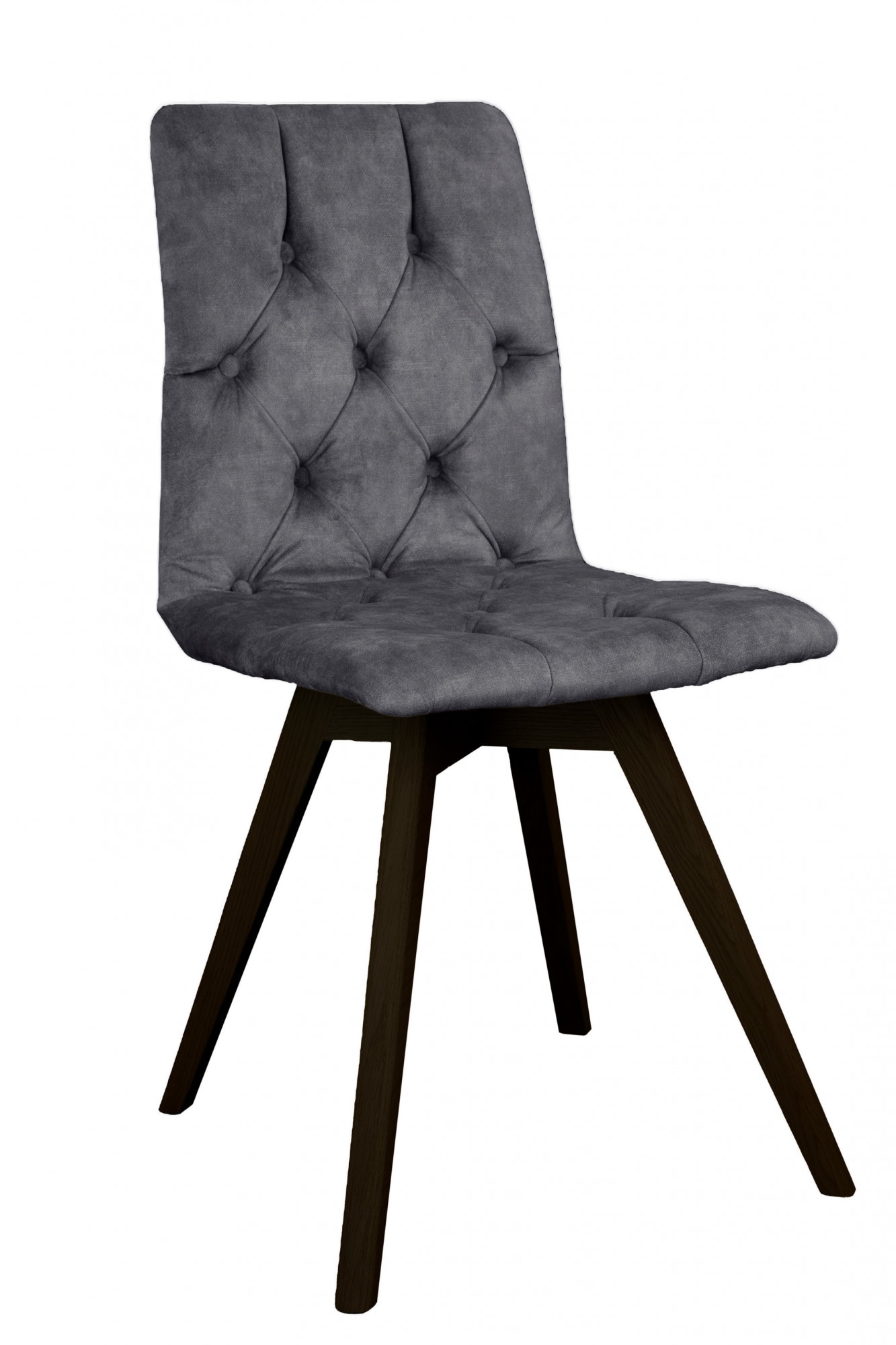 andas Esszimmerstuhl »Rania«, (Set), 2 St., Samtvelours, mit Massivholzbeinen