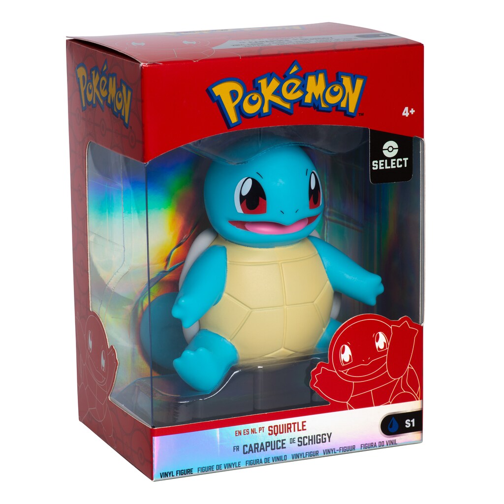 Jazwares Merchandise-Figur »Pokémon - Schiggy - Vinyl Figur 10 cm«, (1 tlg.)