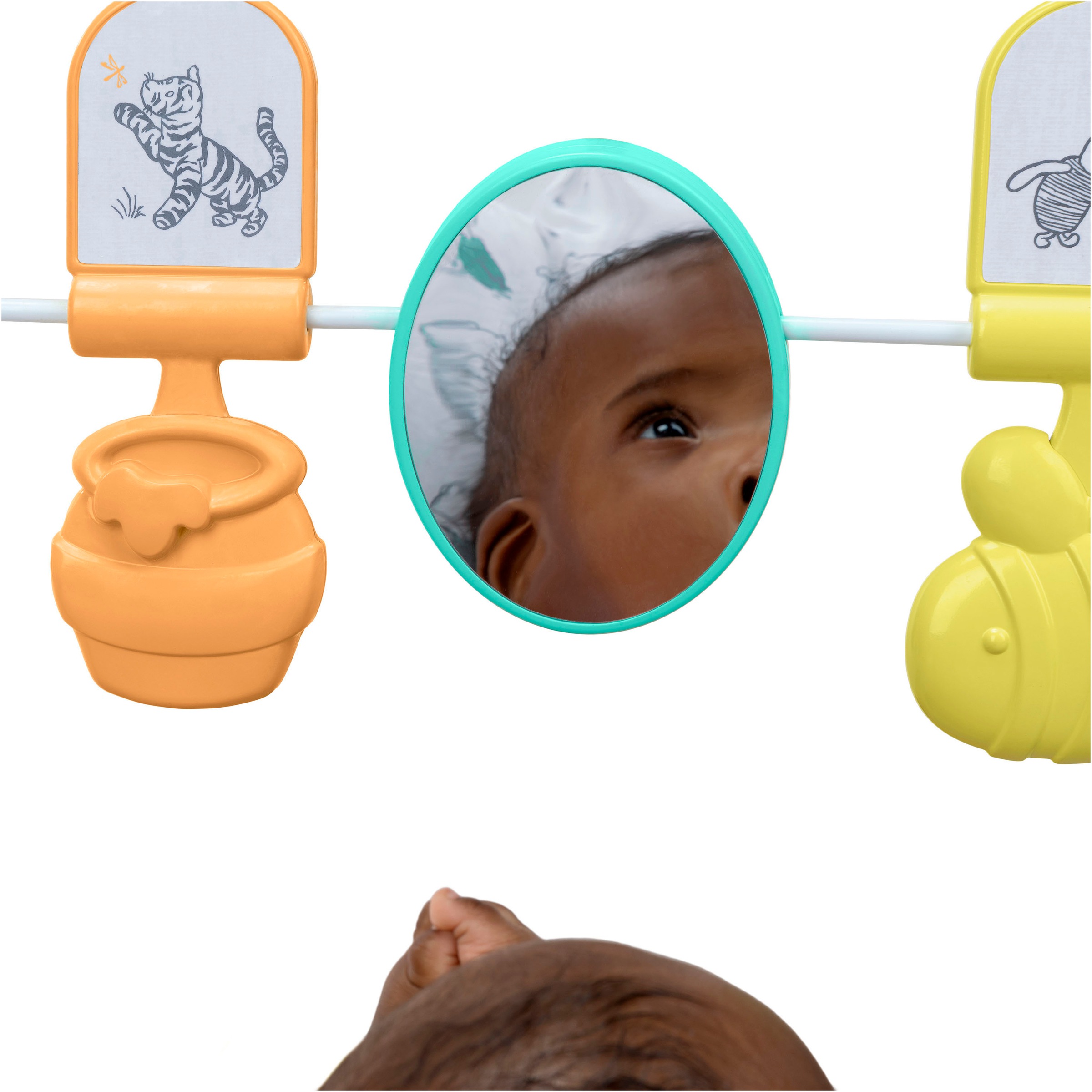 Bright Starts Babywippe »Disney Winnie the Pooh Classic Pals Vibrating Bouncer«, bis 9 kg, mit Sound-Effekt