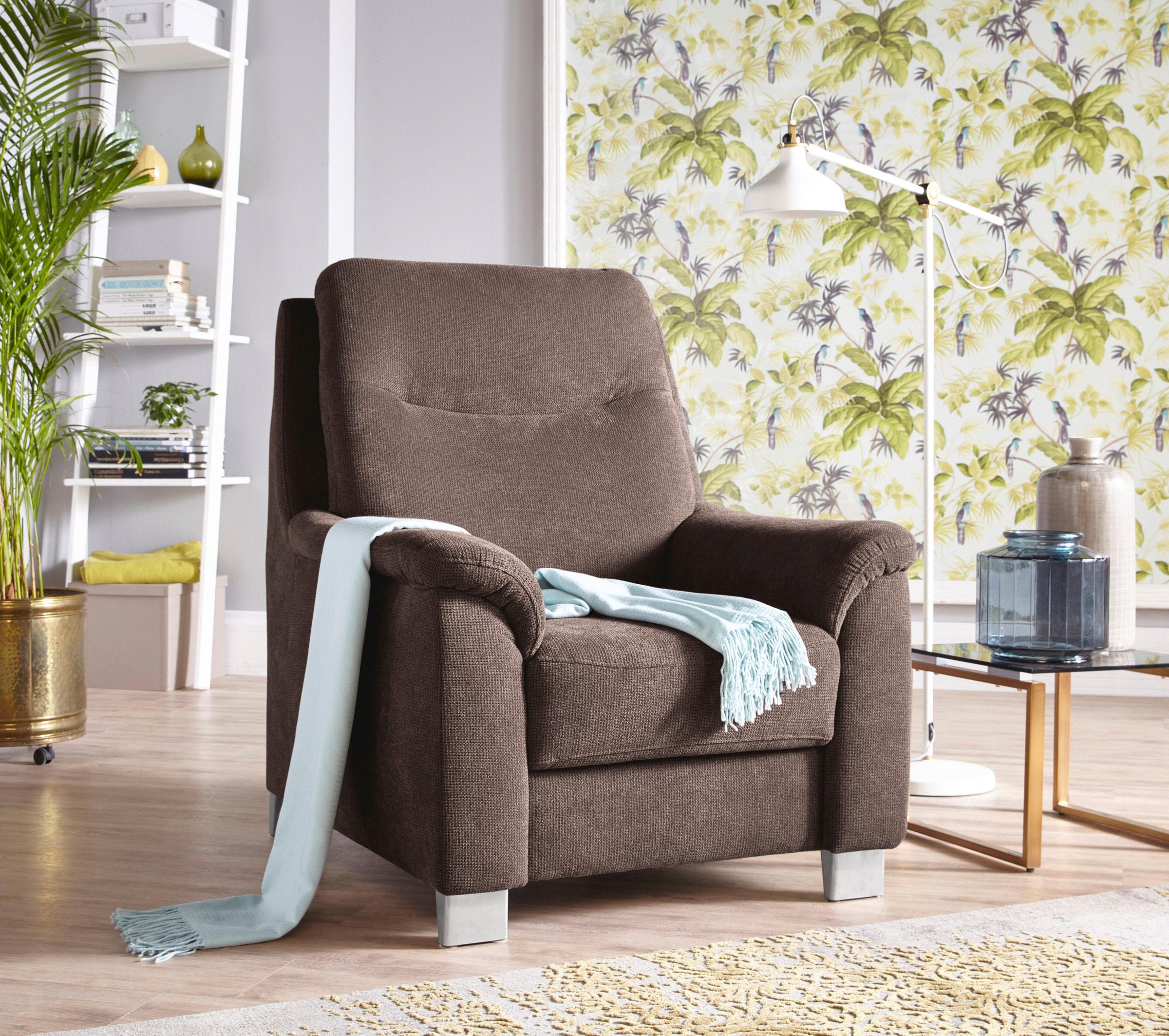sit&more Sessel »Boccaccio«, inklusive Federkern und Kopfteilverstellung günstig online kaufen