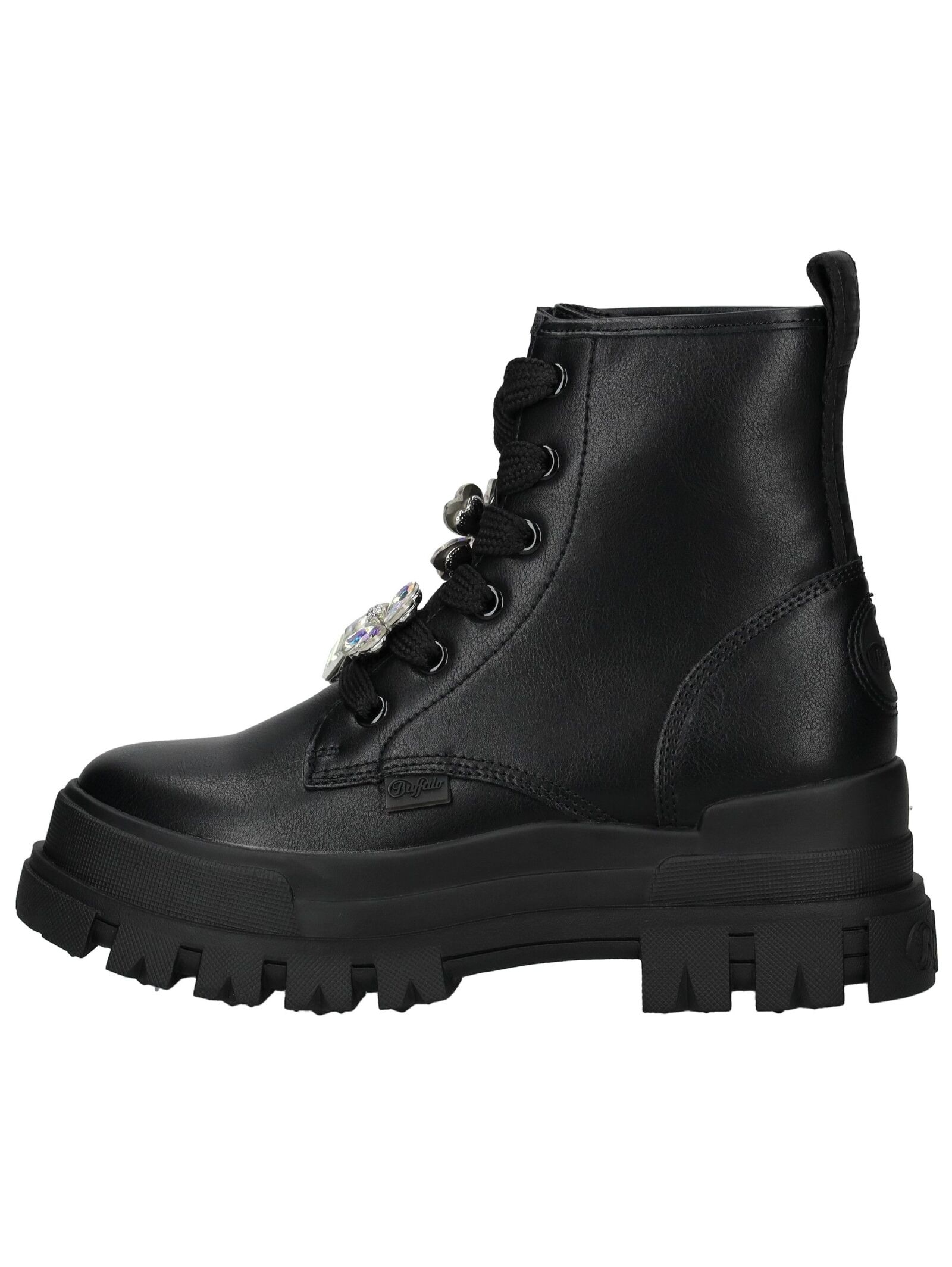 Buffalo Schnürstiefelette »Buffalo Stiefelette Lederimitat«