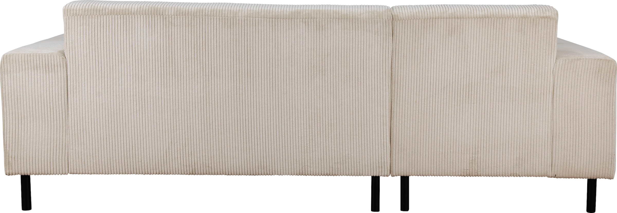 Home affaire Ecksofa »ARROS L-Form mit Wellenunterfederung, Maße B/T/H: 235/163/81 cm«, incl. Zierkissen, mit Recamiere rechts/links bestellbar, auch in Cord