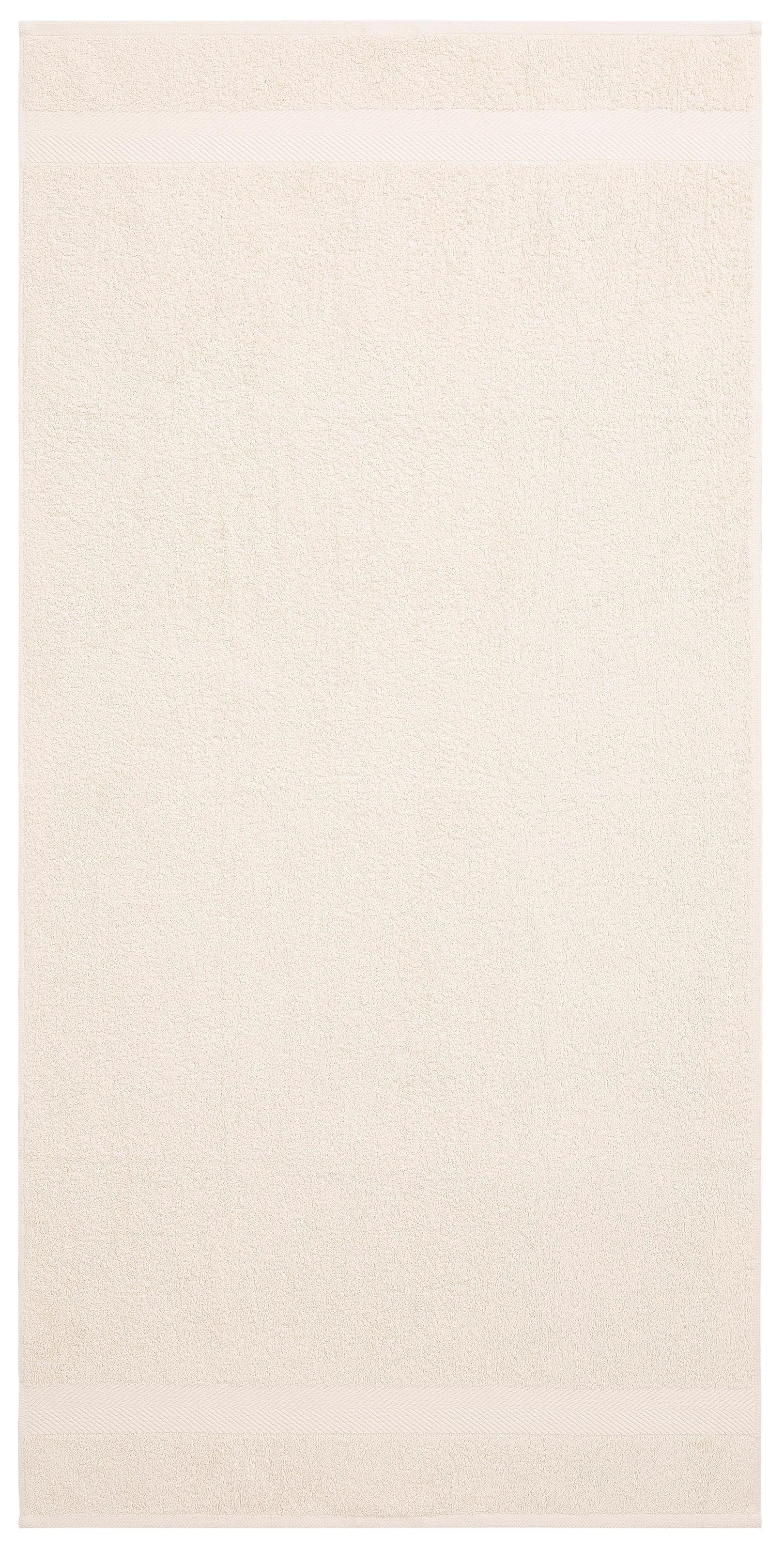 my home Duschtücher »Eva«, (2 St., 2er Set Badetücher 70 x 140 cm), Premium-Qualität 550g/m², flauschig, Handtuchset aus 100 % Baumwolle