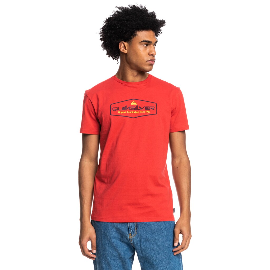 Quiksilver T-Shirt »Omni Lockup«