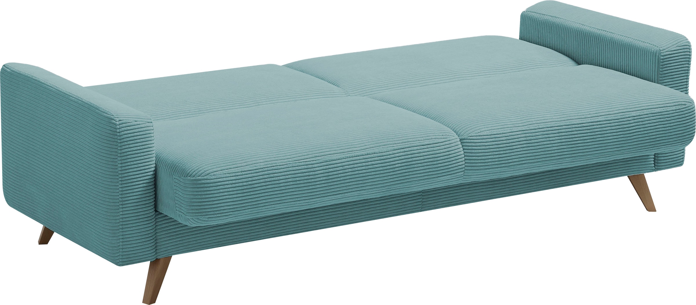 exxpo - sofa fashion Inklusive Bettkasten 3-Sitzer auf Raten bestellen Bettfunktion und »Samso«