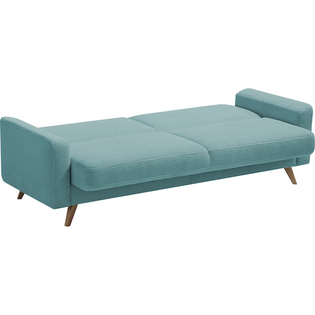 Bettkasten exxpo Raten »Samso«, fashion sofa 3-Sitzer Bettfunktion - Inklusive auf und bestellen