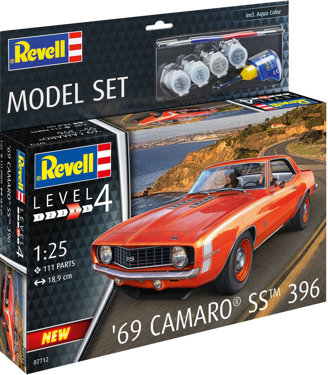 Revell® Modellbausatz »69 Camaro SS« 1:25