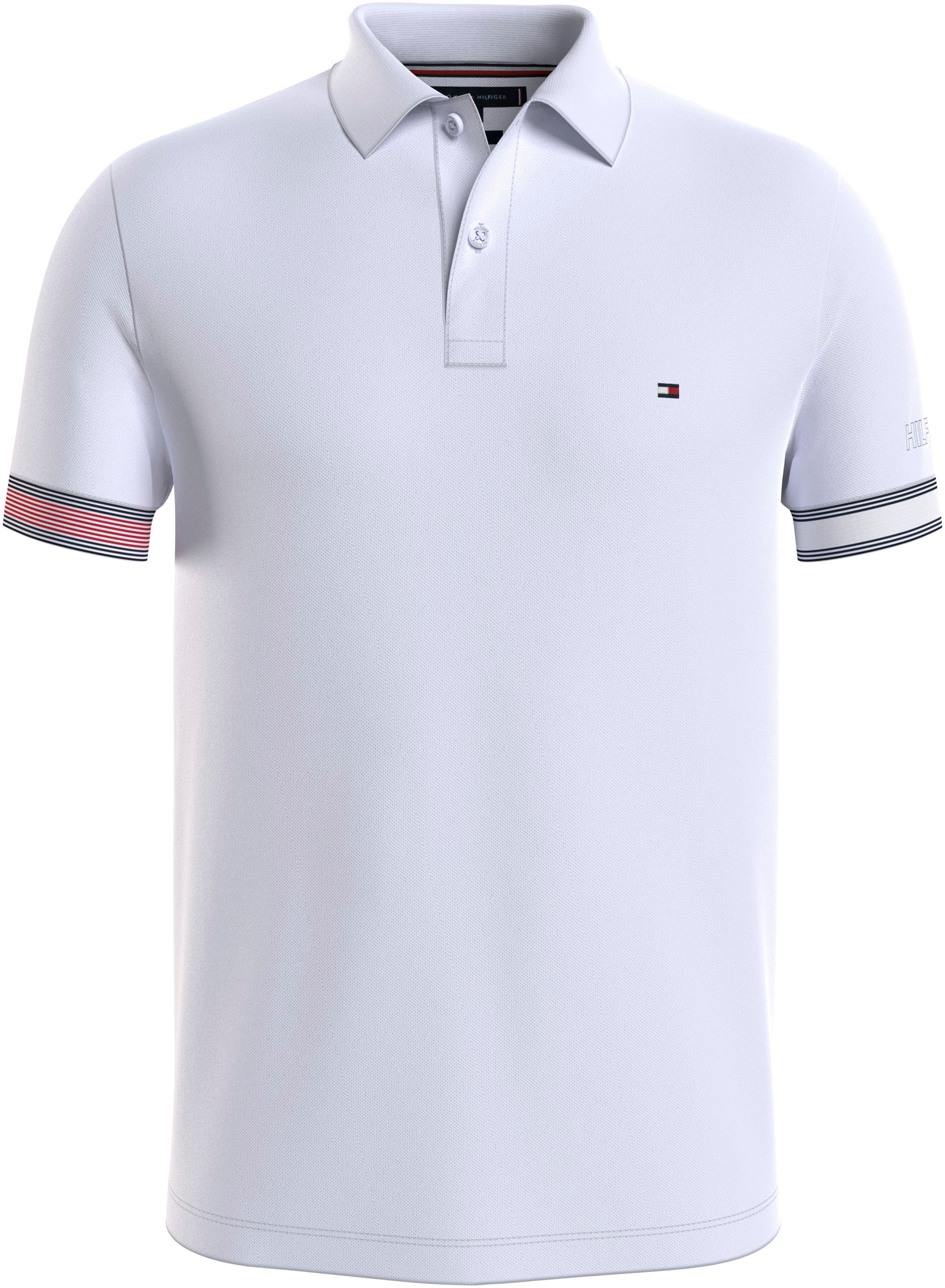 Tommy Hilfiger Poloshirt »FLAG CUFF SLIM POLO«