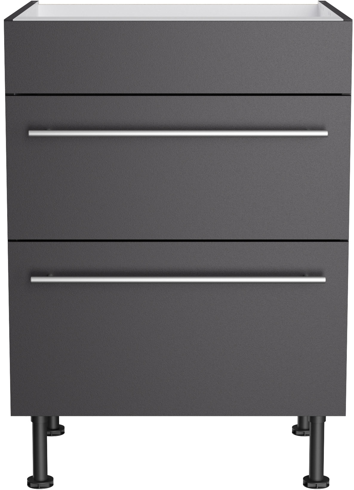 OPTIFIT Kochfeldumbauschrank »Bern2«, Breite 60 cm, Kochfeldumbauschrank, 2 Auszügen, 1 feste Blende