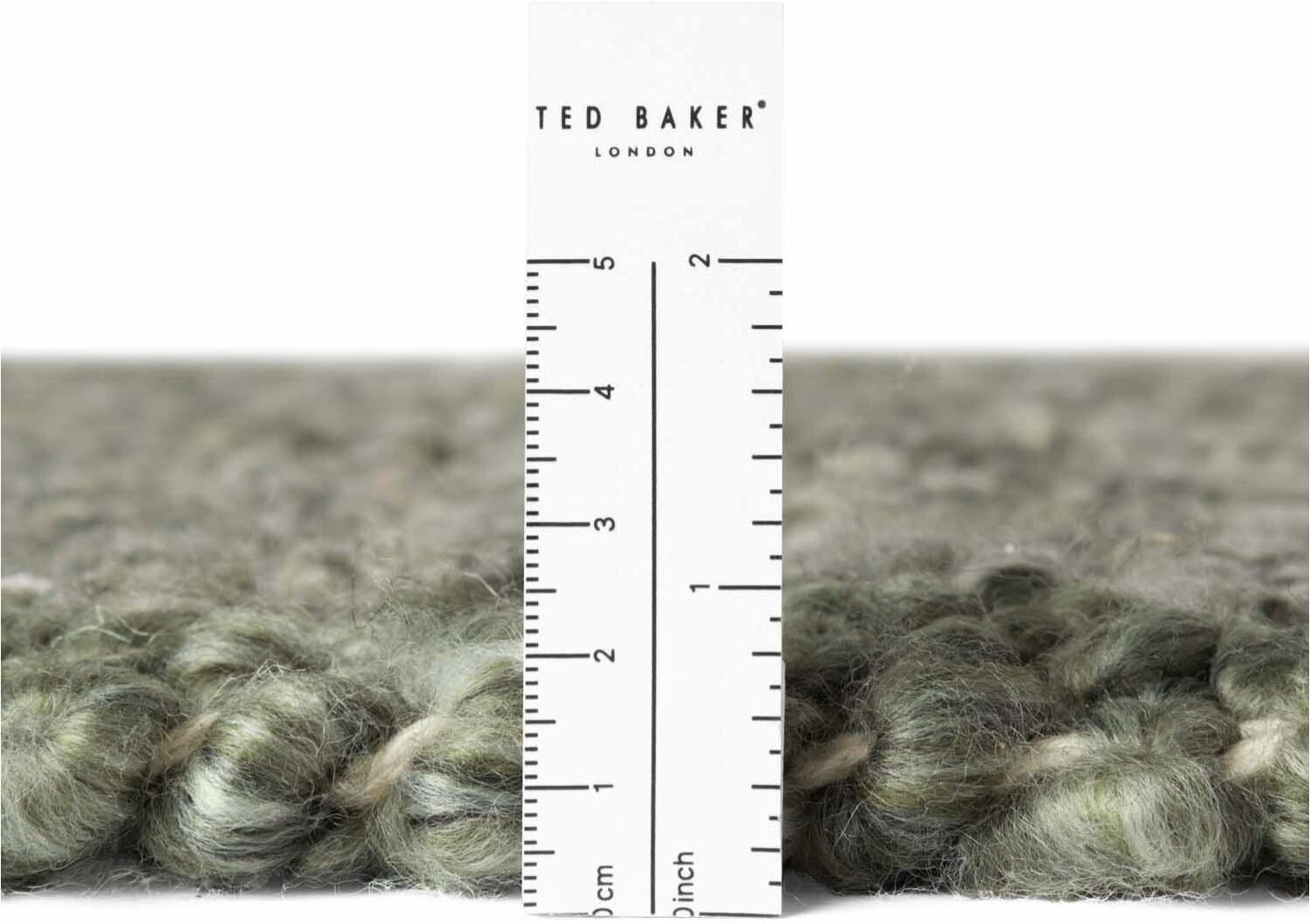 Ted Baker Teppich »Soft Bouclé Portobello , auch als Läufer« rechteckig 10 mm Höhe Woll-Optik, Bouclé Meliert, Wohnzimmer, Esszimmer, Schlafzimmer, Flur