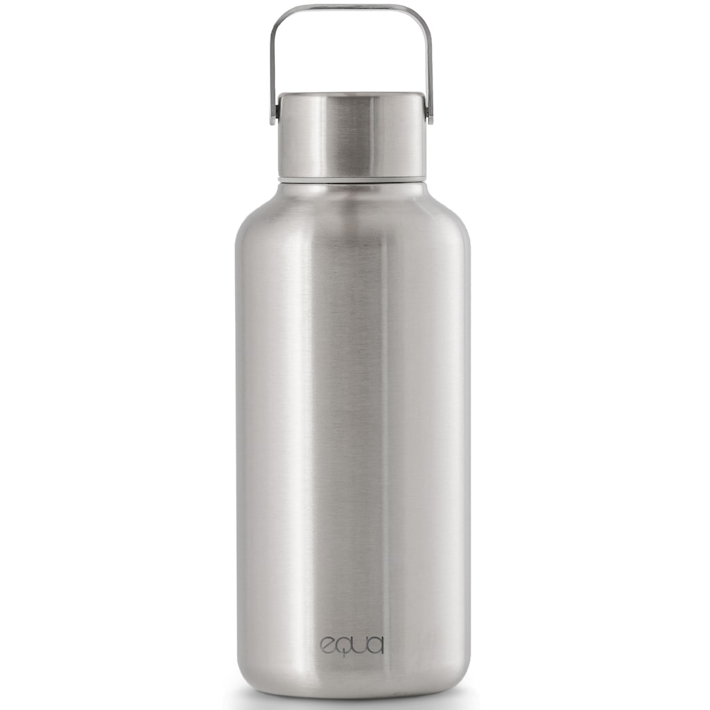 equa Trinkflasche »Timeless Off Steel«