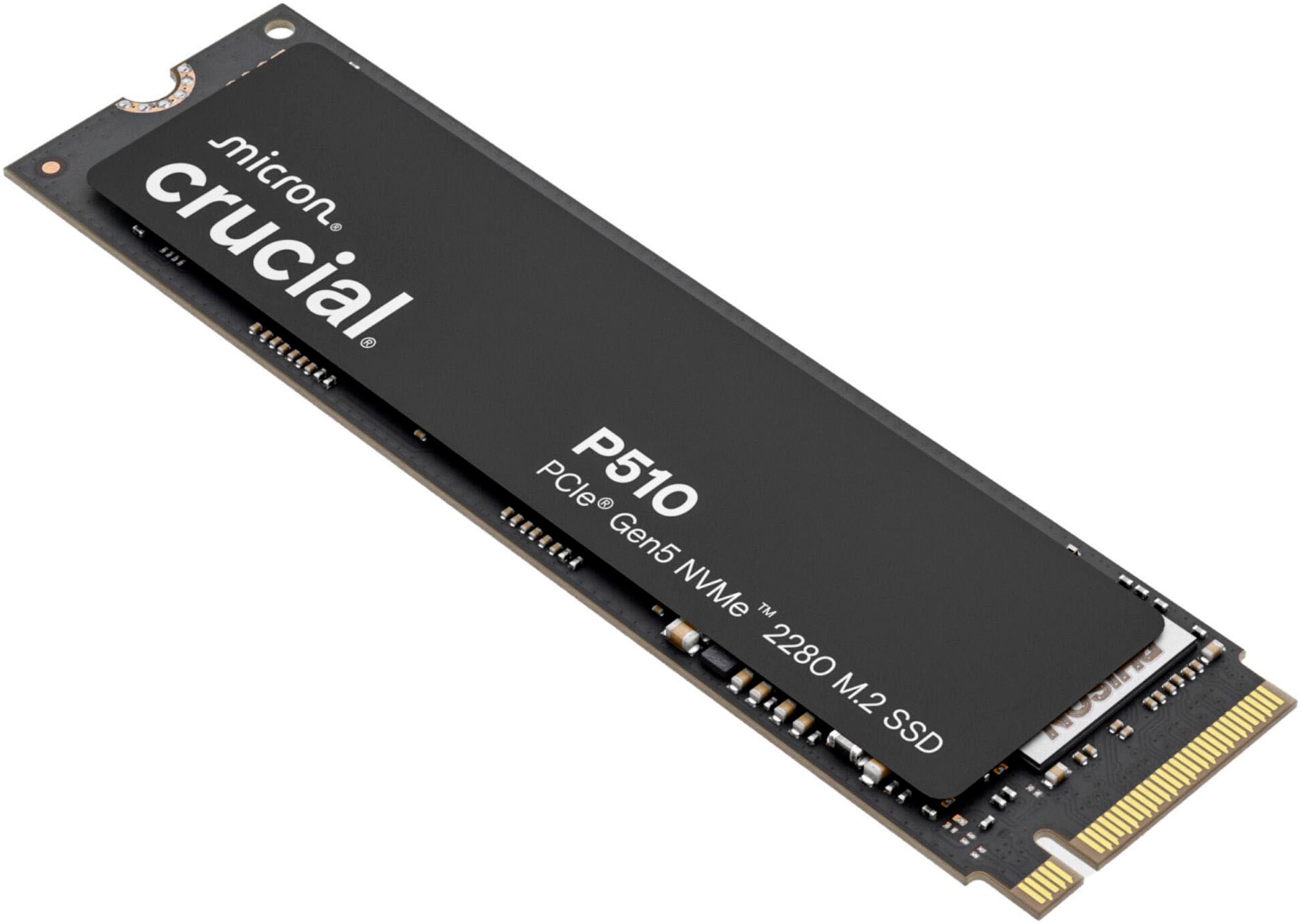 Crucial SSD-Festplatte »P510 Gen5 2280 2TB« 2000 GB Anschluss M.2 (2880)