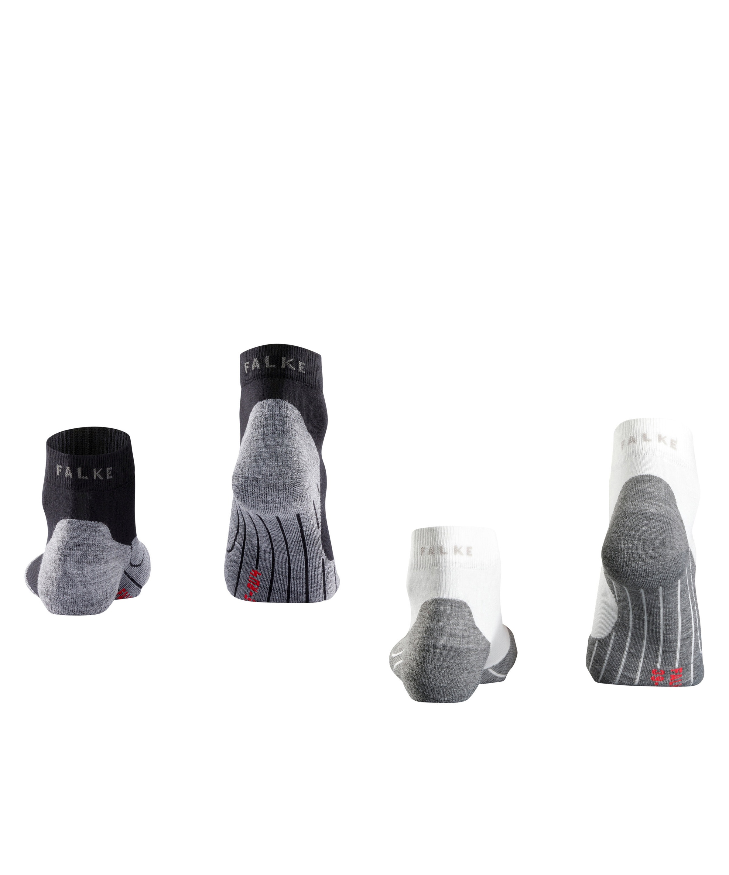 FALKE Laufsocken »RU4 Endurance Short«, (2 Paar), schnell trocknend, feuchtigkeitsregulierend