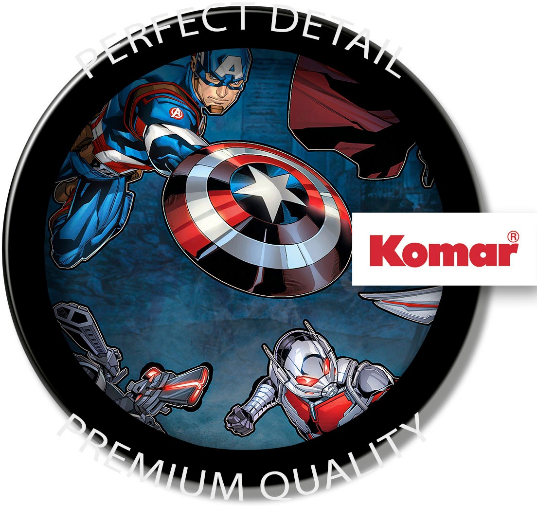 Komar Wandtattoo »Avengers Crew - Größe 50 x 70 cm«, (8 St.), selbstklebend, Wandsticker, Kinderzimmer