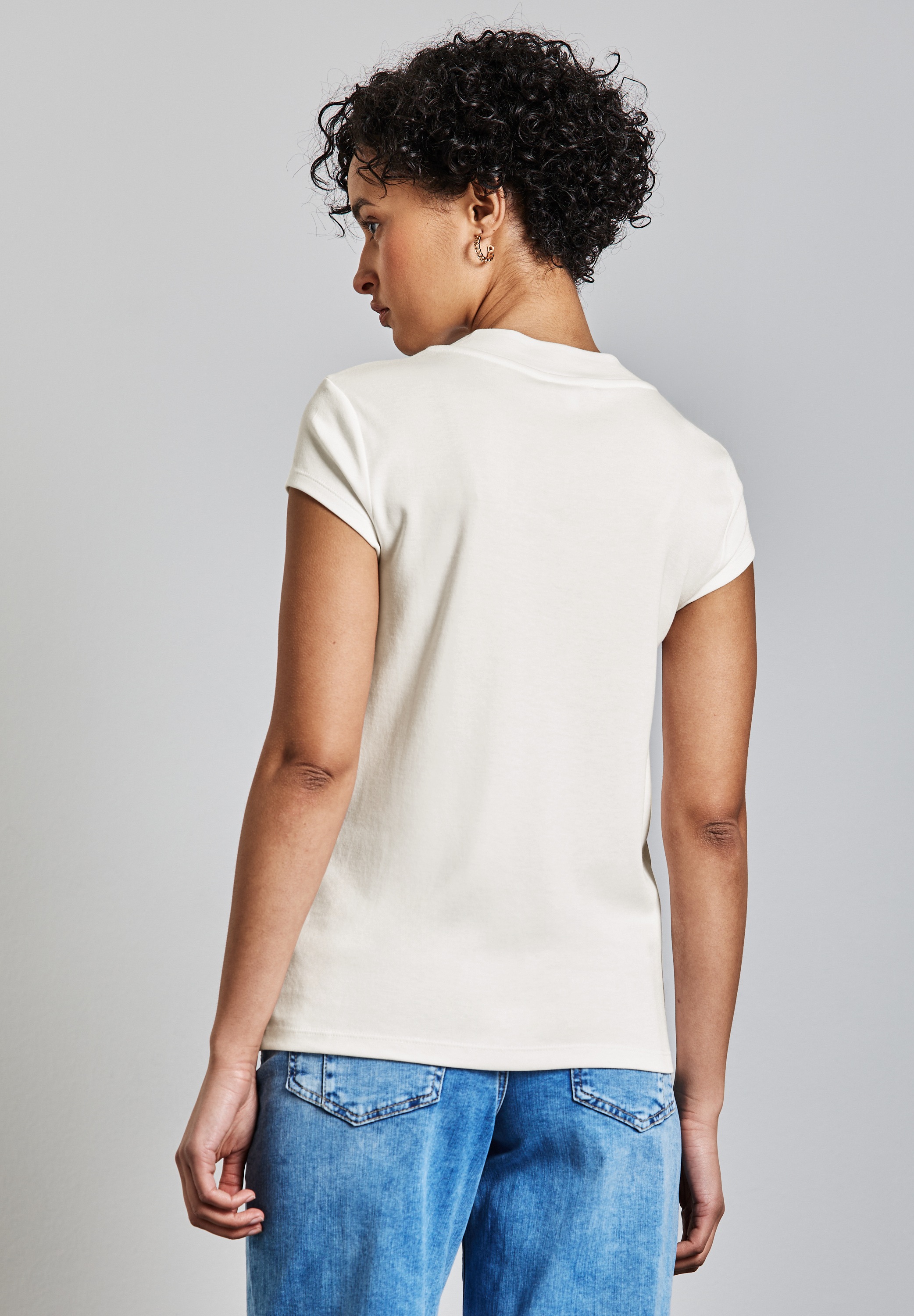 STREET ONE T-Shirt, mit Rollkragen