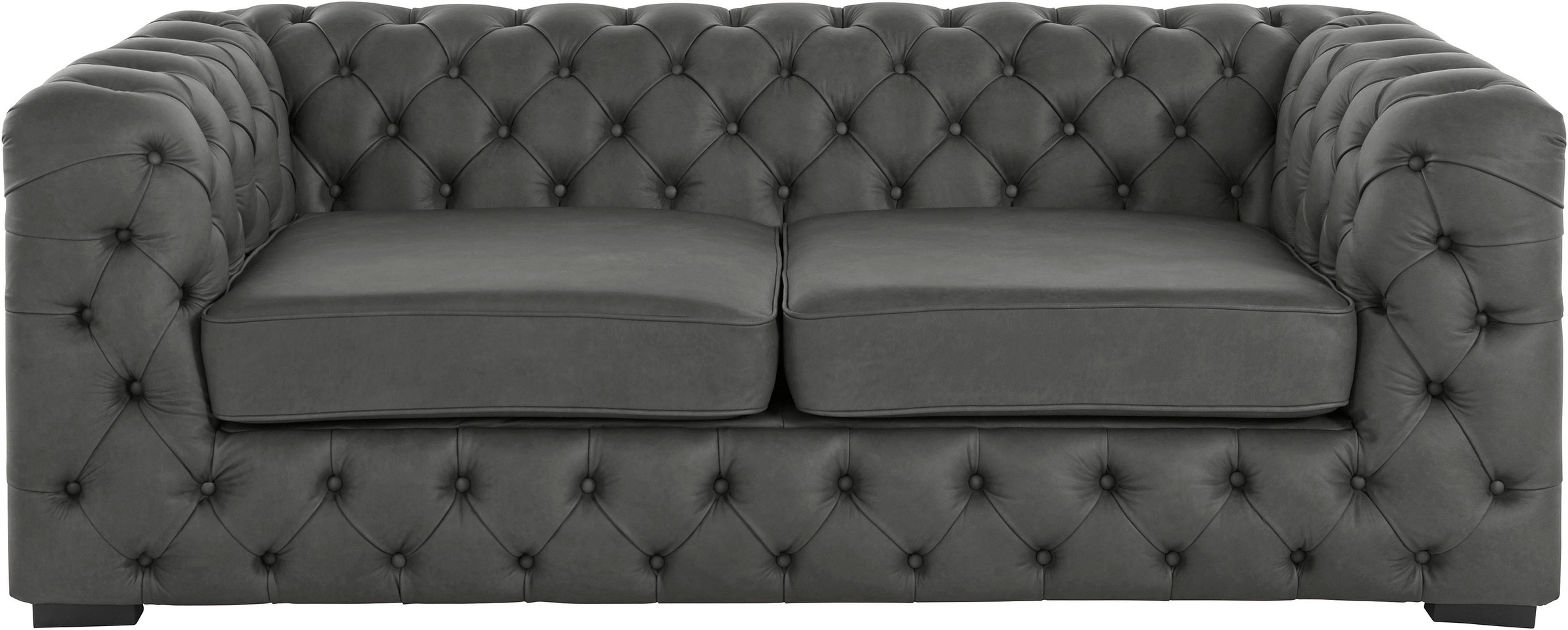 Home affaire Chesterfield-Sofa »Kalina« mit klassischer Chesterfield-Knopfh günstig online kaufen