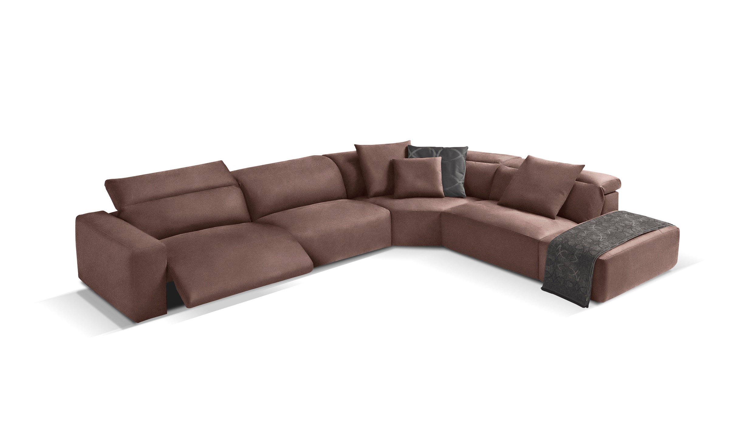 Egoitaliano Ecksofa »Beverly, extravangantes Designsofa mit erstklassigem S günstig online kaufen