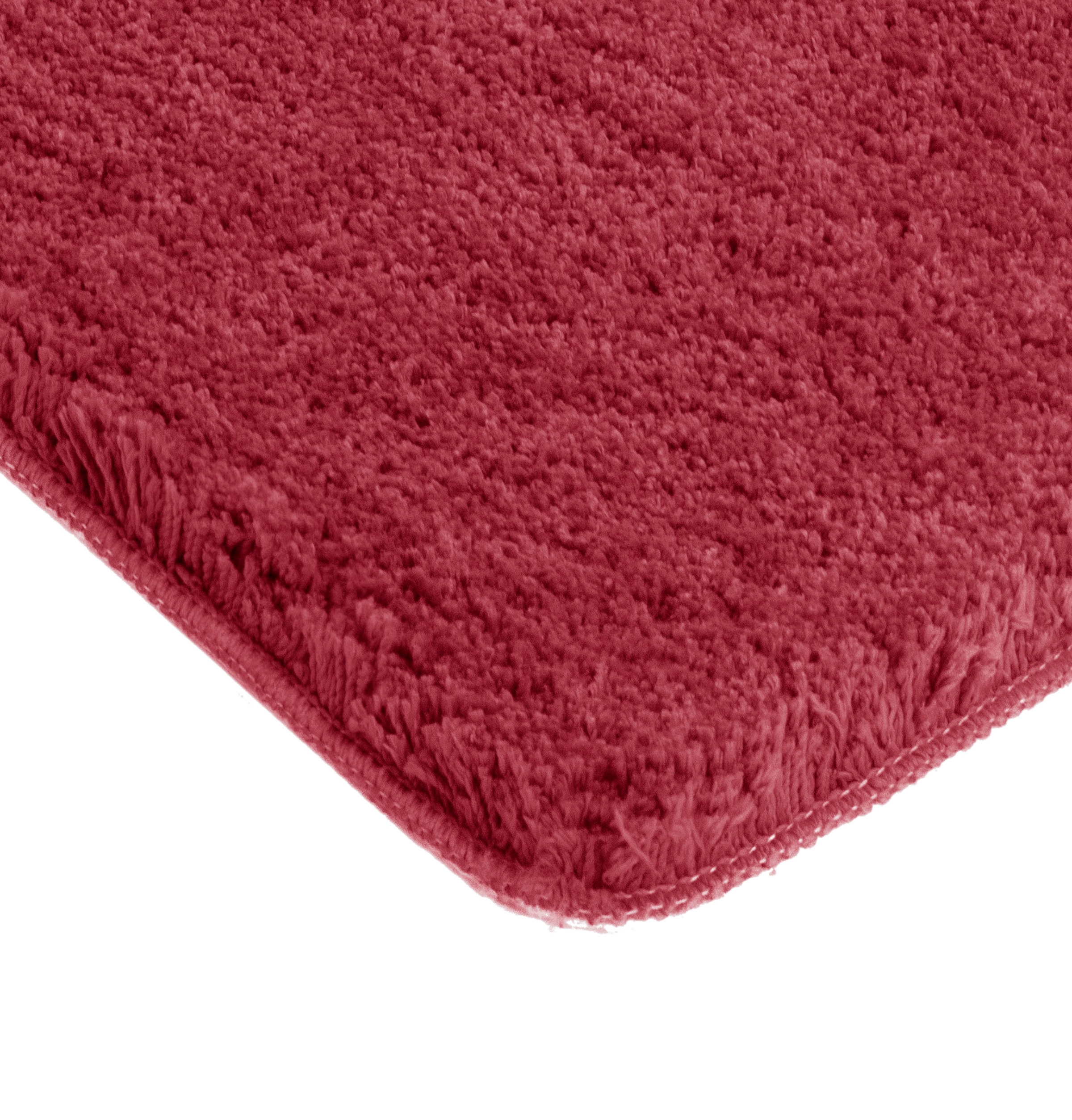 my home Badematte »Sanremo, Badvorleger, Badezimmer Teppich, sehr weich«, rutschhemmend beschichtet, fußbodenheizungsgeeignet-schnell trocknend, Badteppich, unifarben, rechteckig, rund & als 3-tlg. Set erhältlich