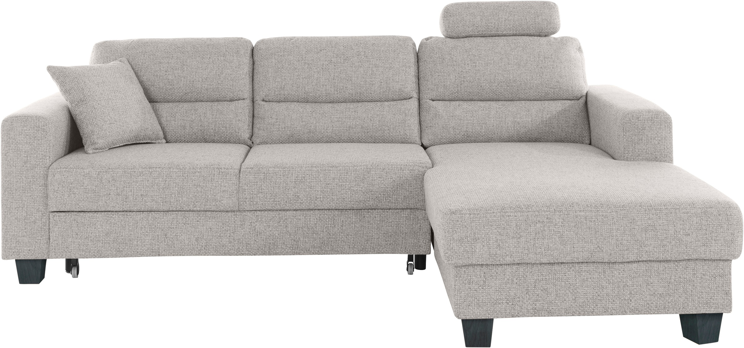 TRENDMANUFAKTUR Ecksofa "Chamber, zeitlos und modern, bequem mit hohem Sitz günstig online kaufen