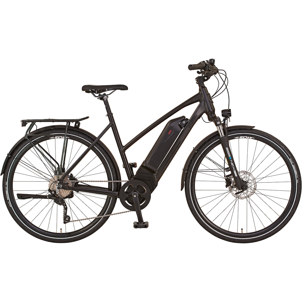 Prophete E-Bike »ENTDECKER 22.ETT.30 Trekking E-Bike«, 10 Gang, Shimano, Deore, Mittelmotor 250 W