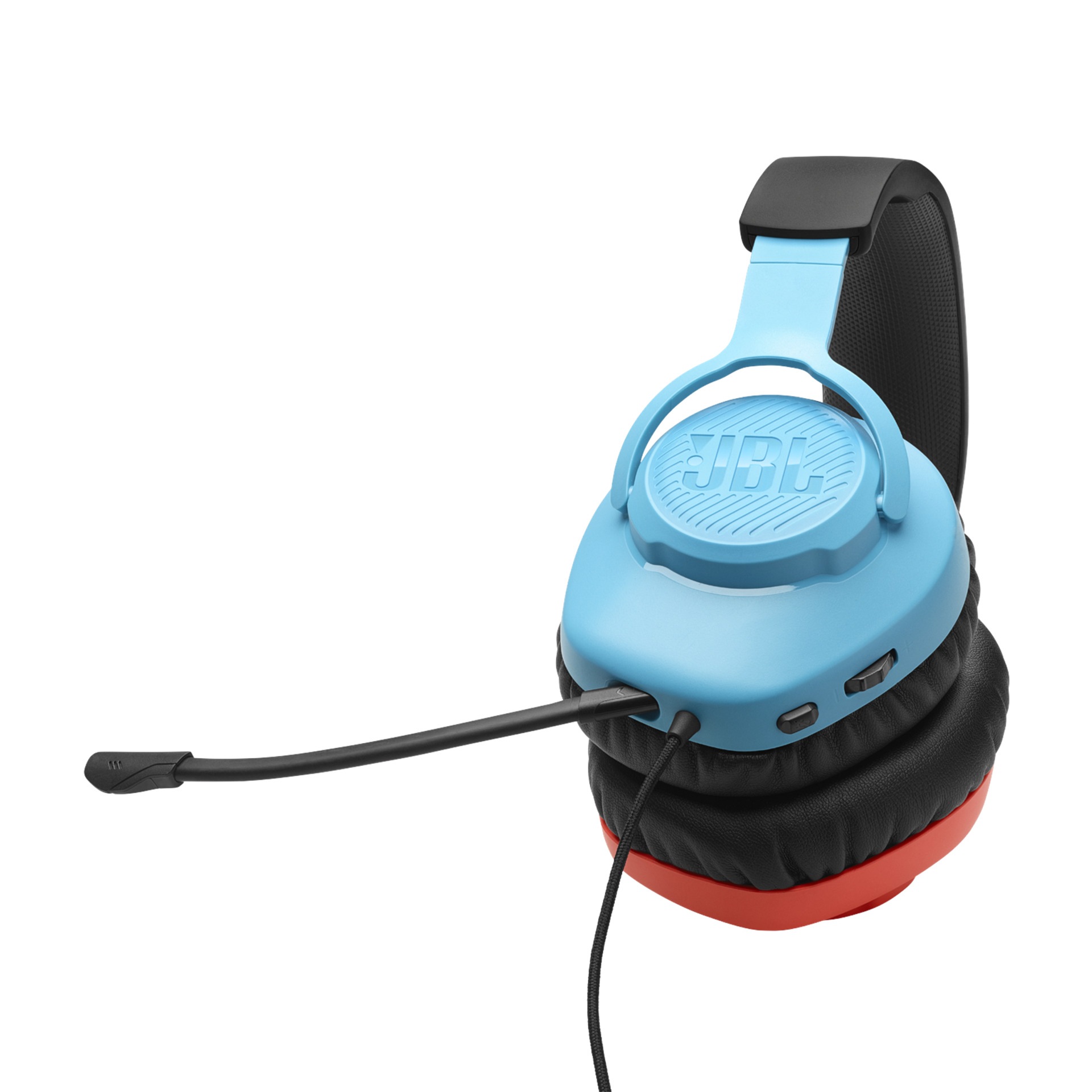 JBL Gaming-Headset »Quantum 100N«, Mikrofon abnehmbar-Stummschaltung, JBL QuantumSOUND Signatur, abnehmbares Mikrofon mit Stummschaltung