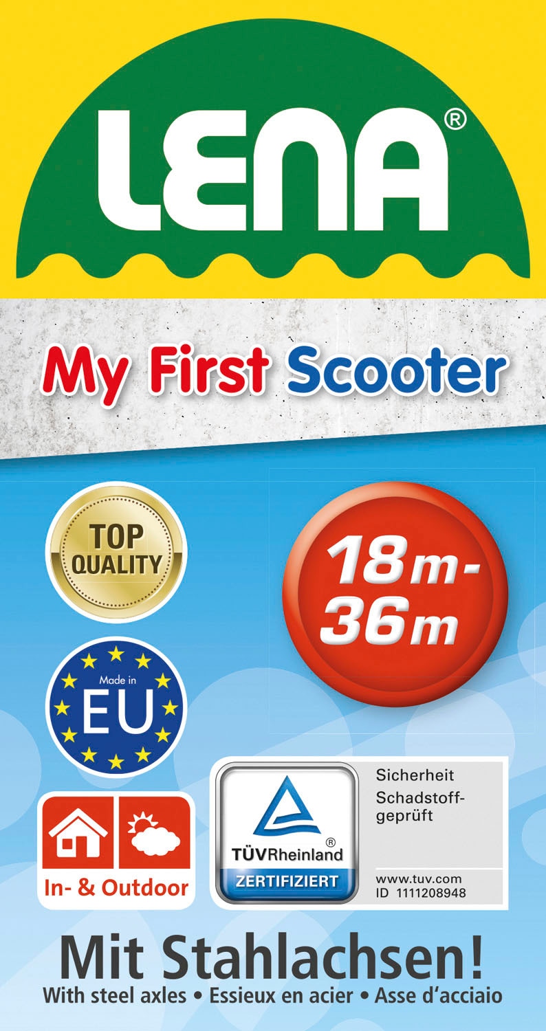 Lena® Kinderfahrzeug Lauflernhilfe »My First Scooter«, Made in Europe