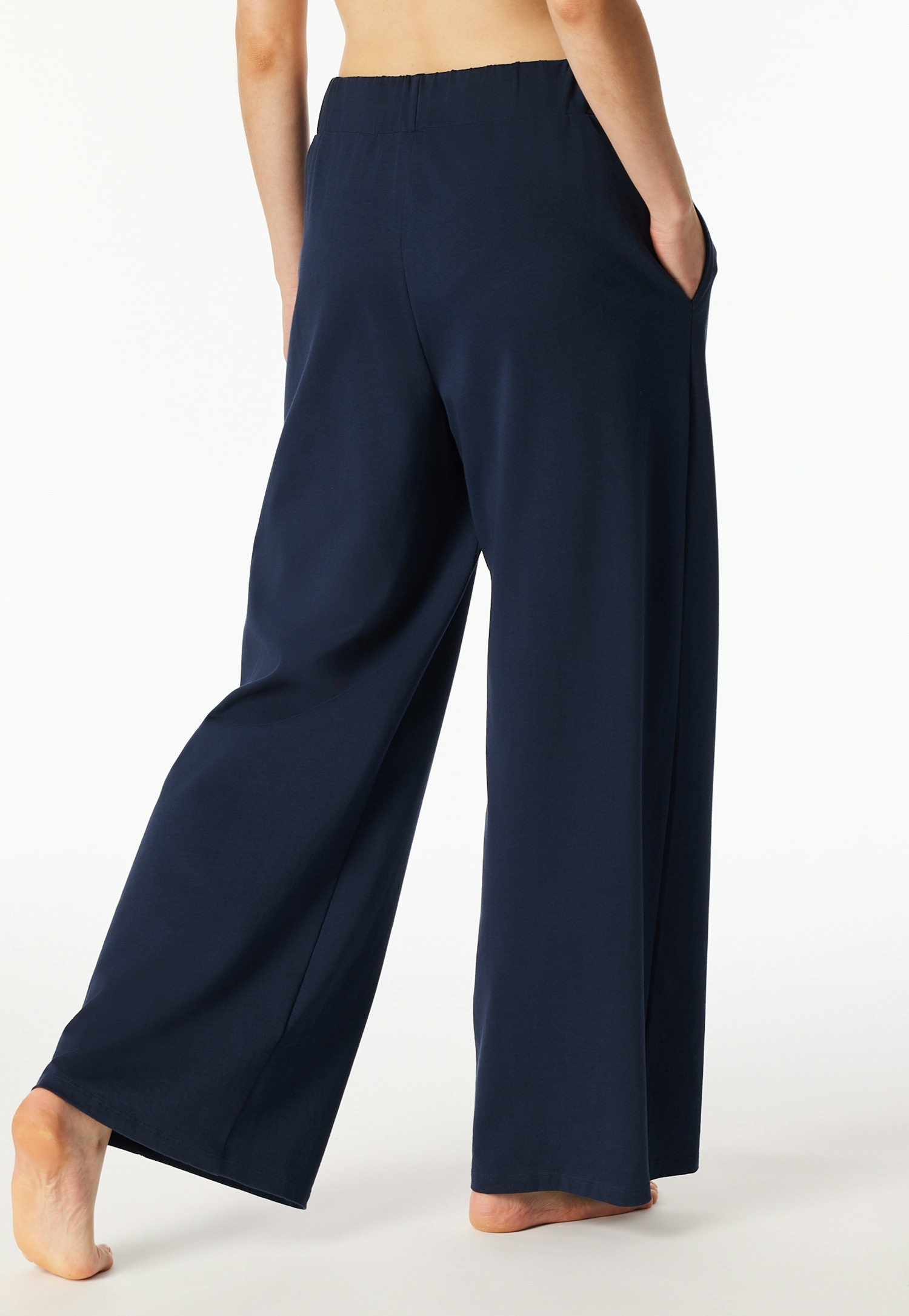Schiesser Loungehose »SCHIESSER 150 YEARS«, seitliche Taschen, weites Bein
