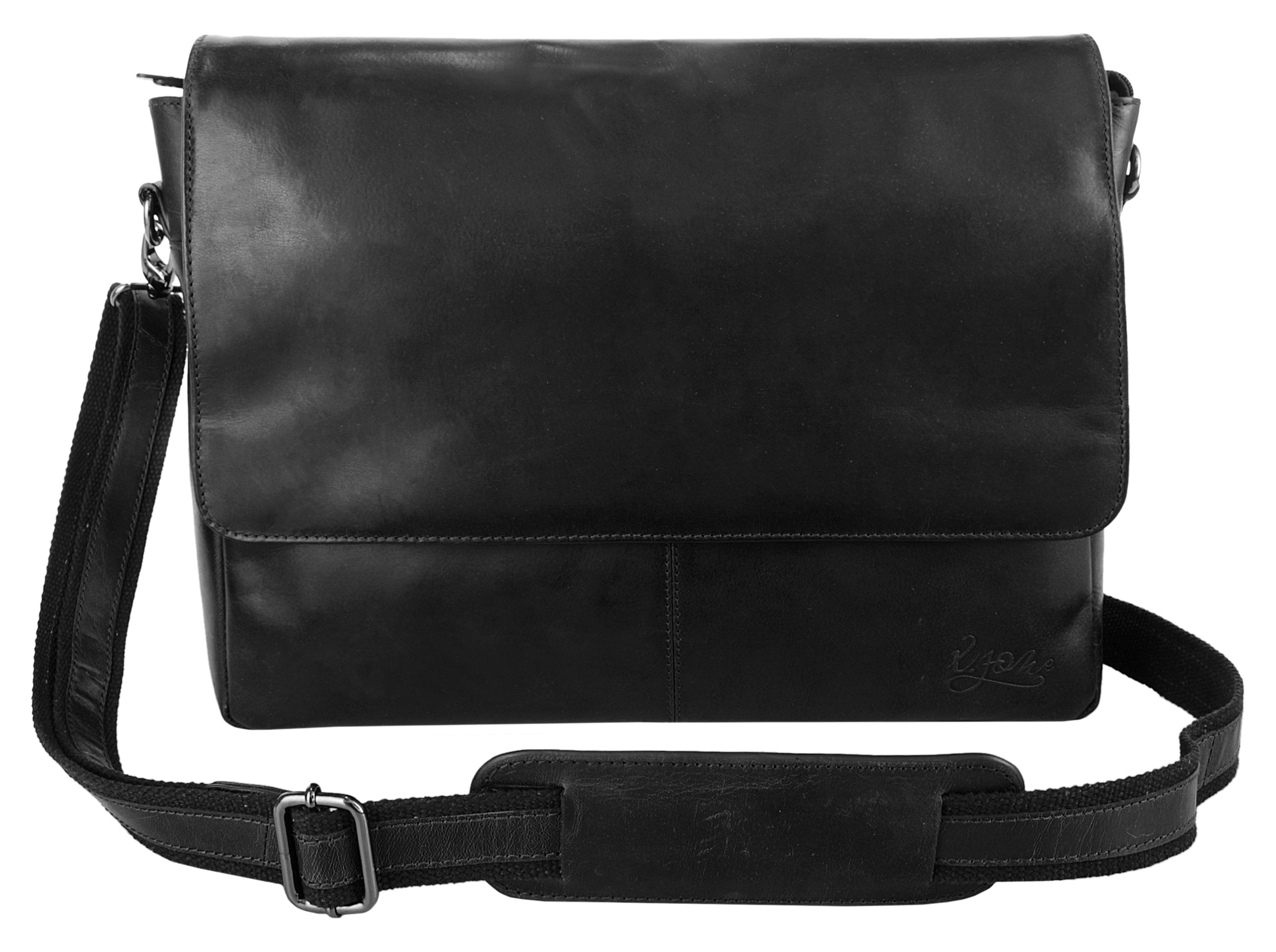 X-Zone Messenger Bag, echt Leder