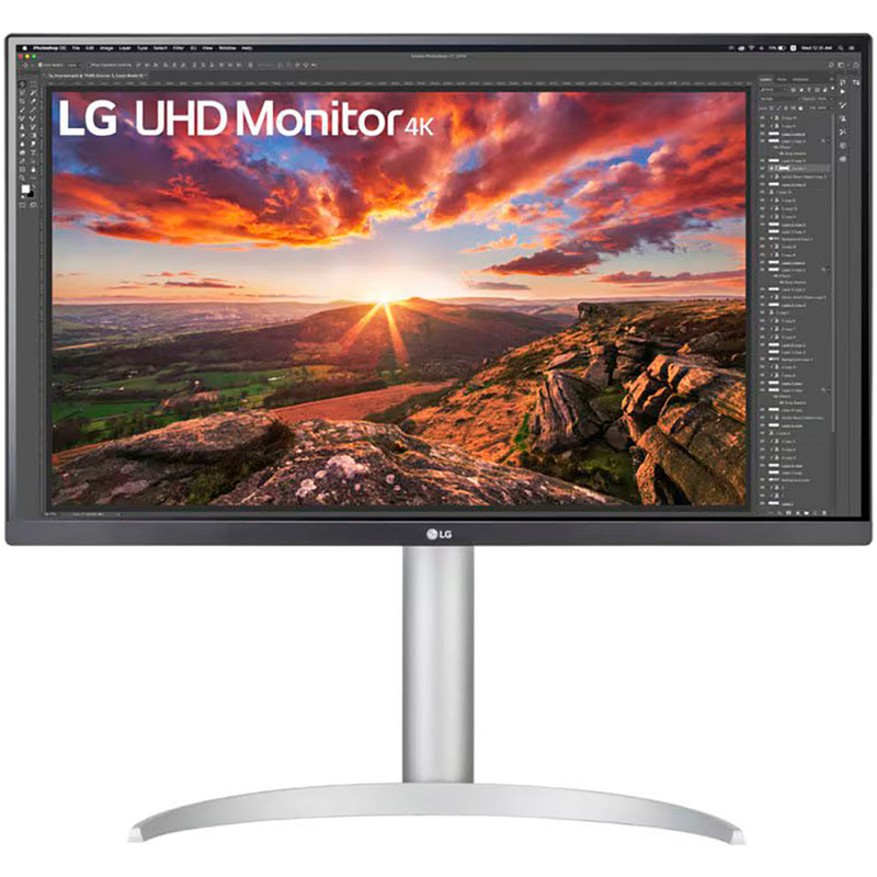 LG LED-Monitor »27UP850K« 68 cm/27 3840 x 2160 px 5 Reaktionszeit 60 Hz weiß/schwarz