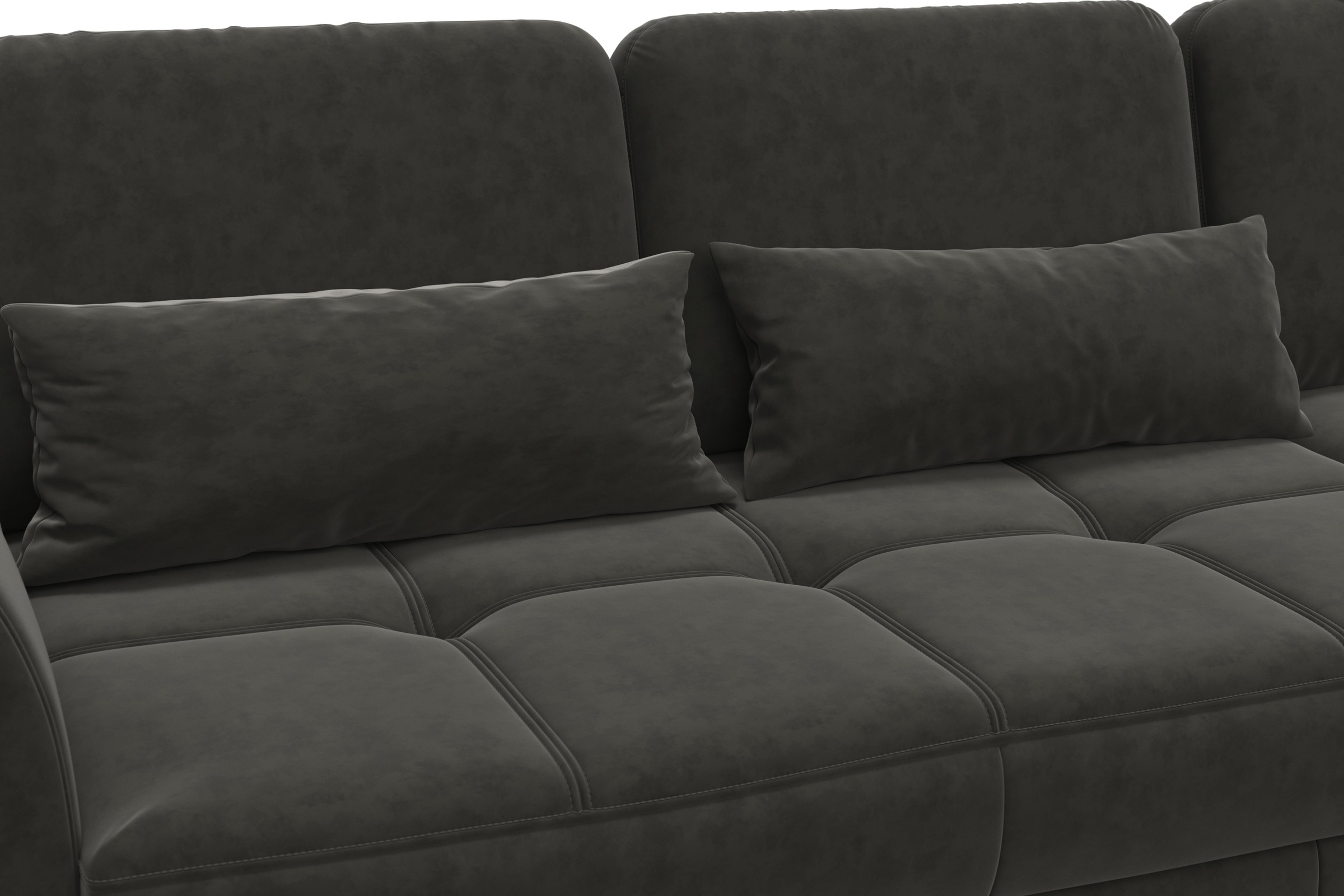 sit&more Ecksofa »Bendigo L-Form«, inklusive Sitztiefenverstellung, Bodenfreiheit 15 cm, in 2 Fußfarben