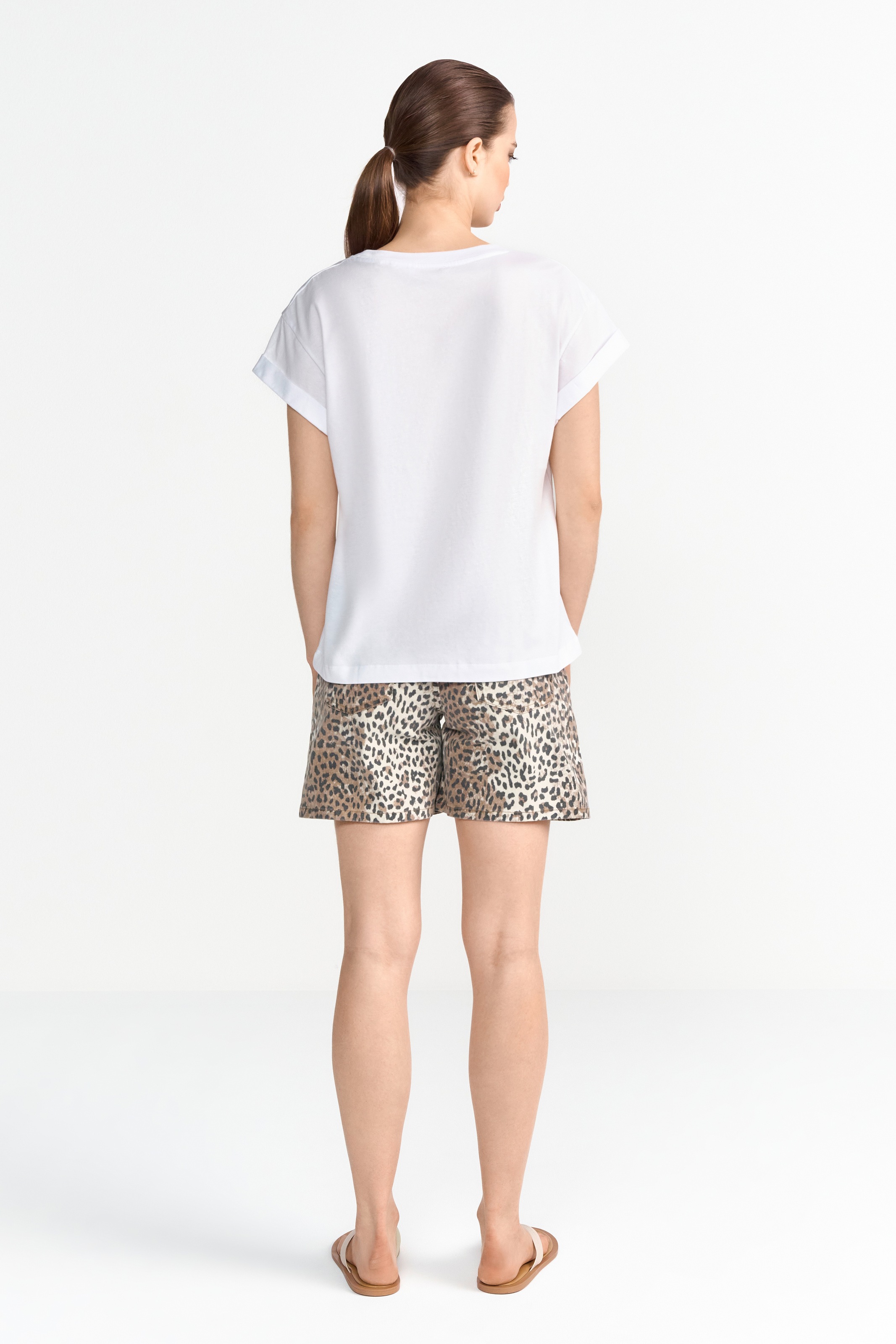 RICHROYAL T-Shirt, mit modischem Schriftzug