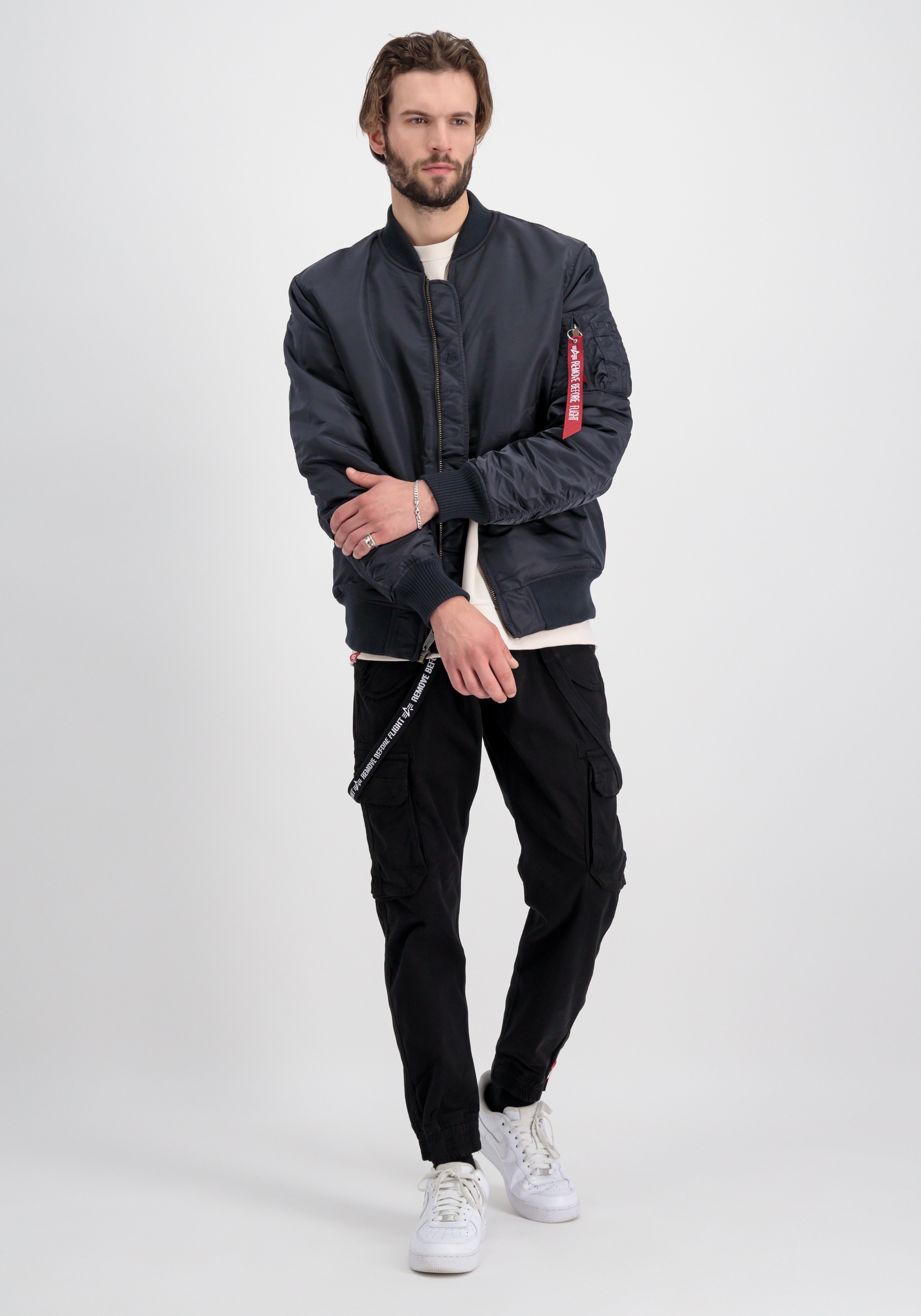 Alpha Industries Bomberjacke »Alpha Industries Men - Bomber Jackets MA-1 VF 59 Long«