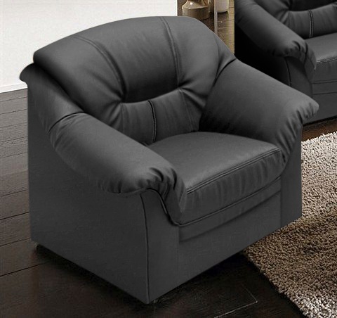 DOMO collection Sessel »Montana Kunstleder-Bezug, zeitlos und elegant« günstig online kaufen