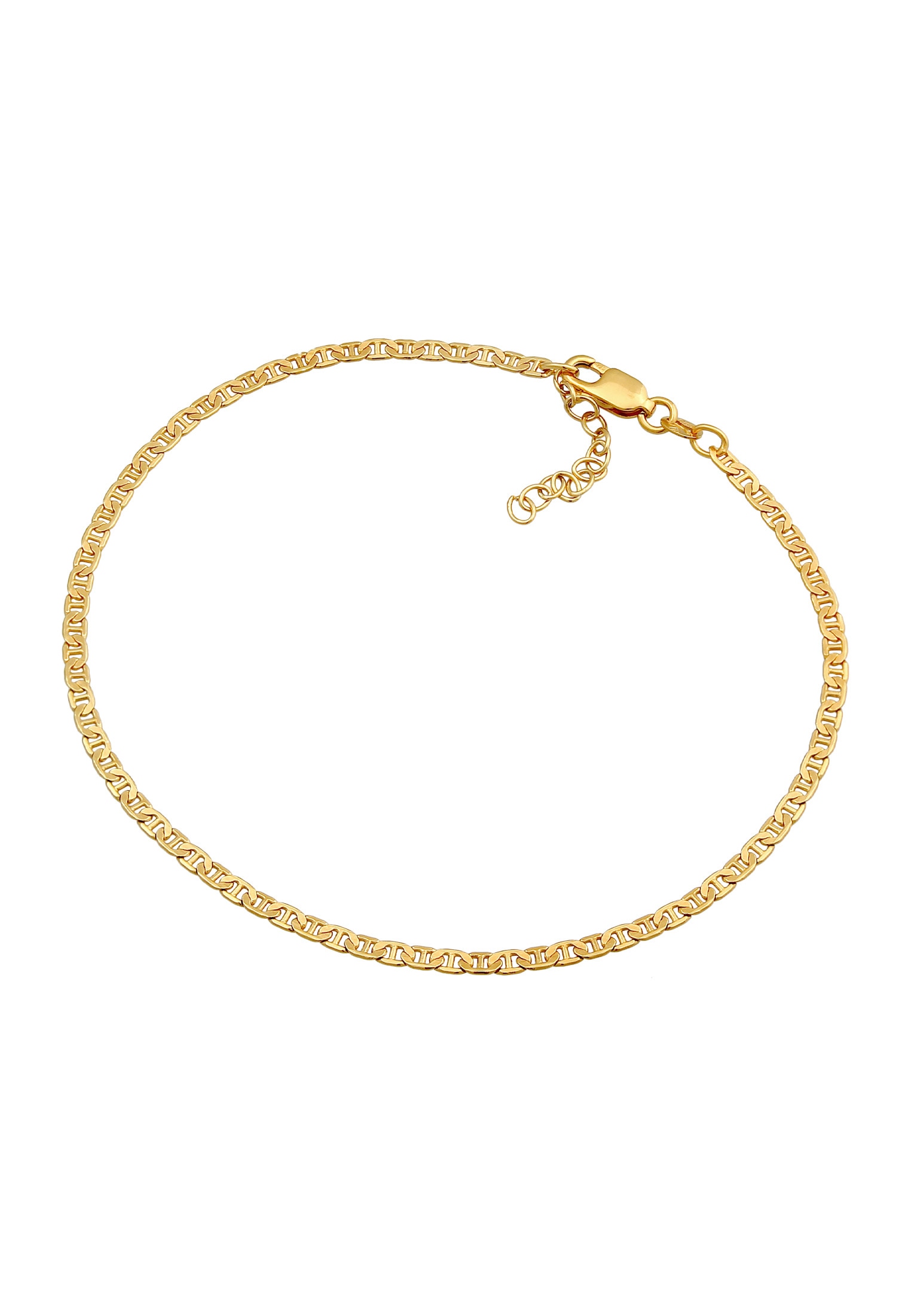 Elli Fußkette »Stäbchen-Panzerkette Basic 925 Silber«