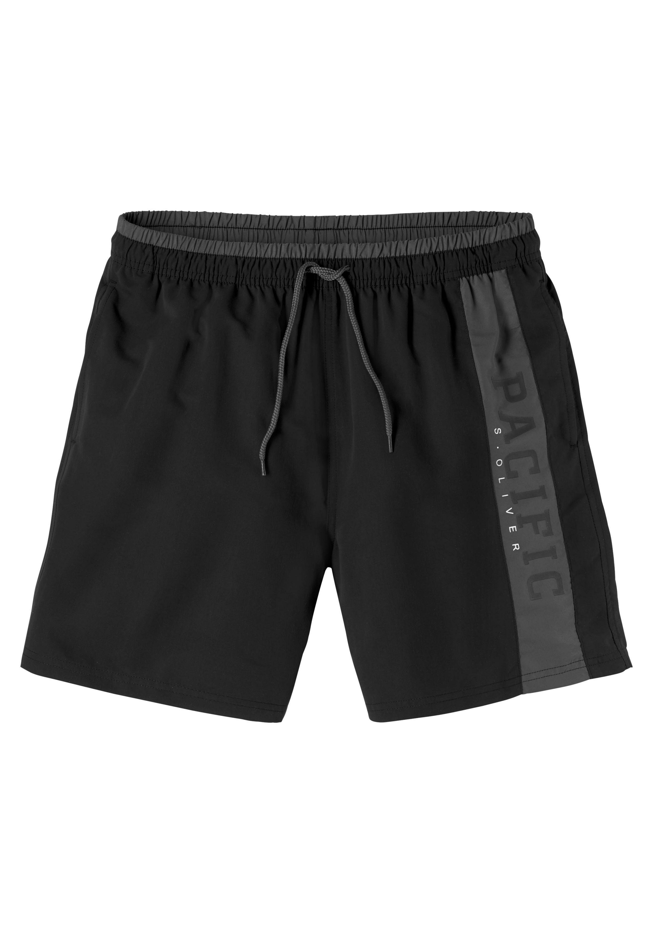 s.Oliver Badeshorts, in verschiedenen Unifarben