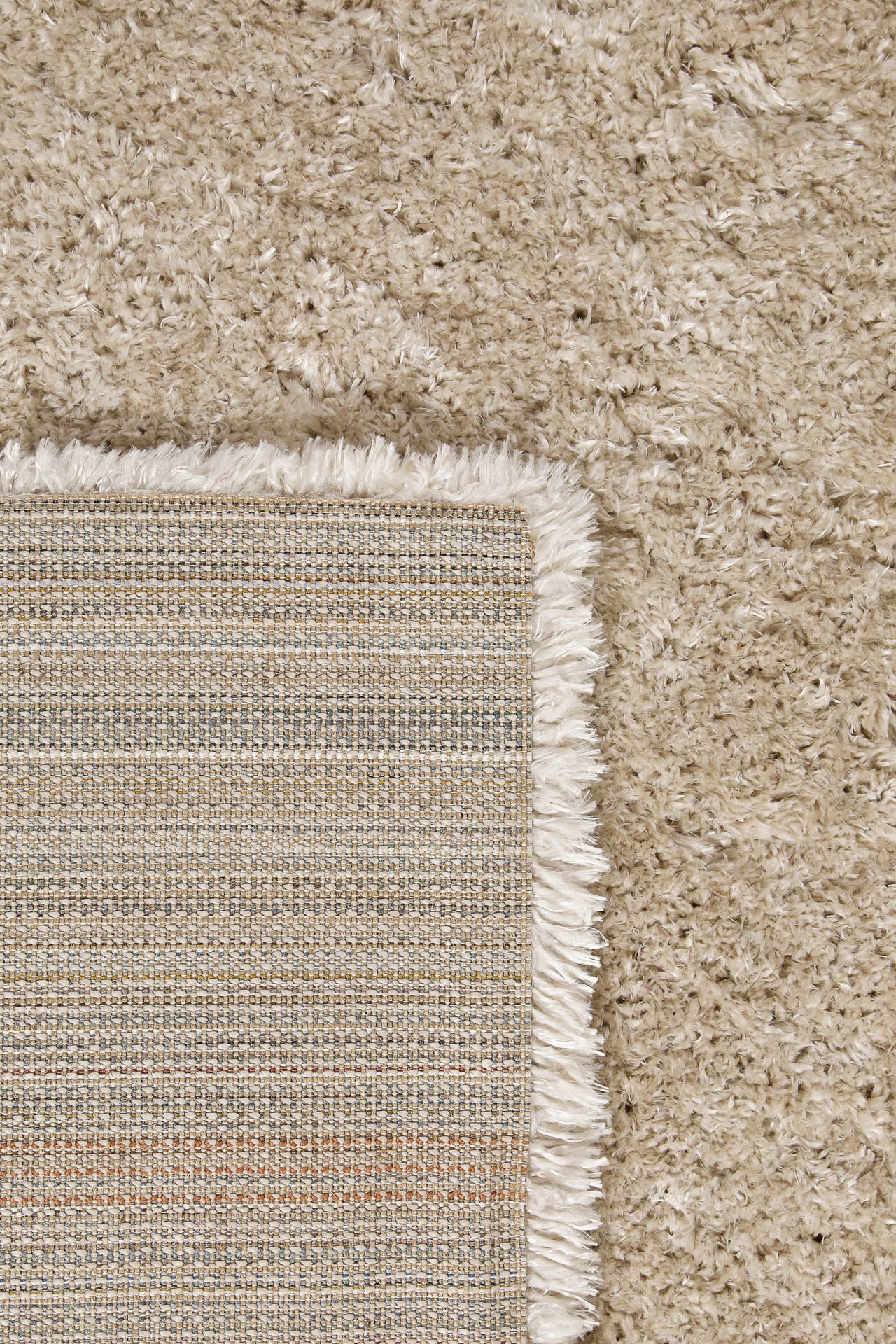 Homie Living Teppich »Parma«, rechteckig, 50 mm Höhe, Hochflor, gewebt, kuschelig, uni, Wohnzimmer, Schlafzimmer, Esszimmer