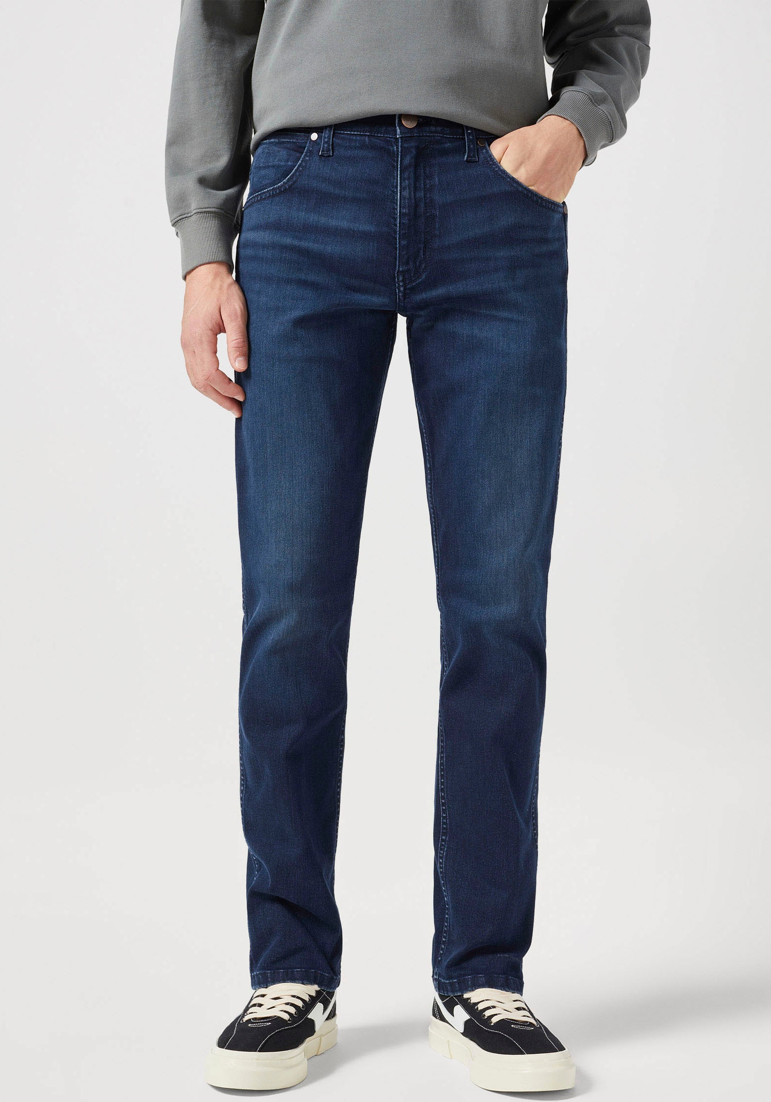 Wrangler 5-Pocket-Jeans »GREENSBORO FREE TO STRETCH«, Free to stretch material