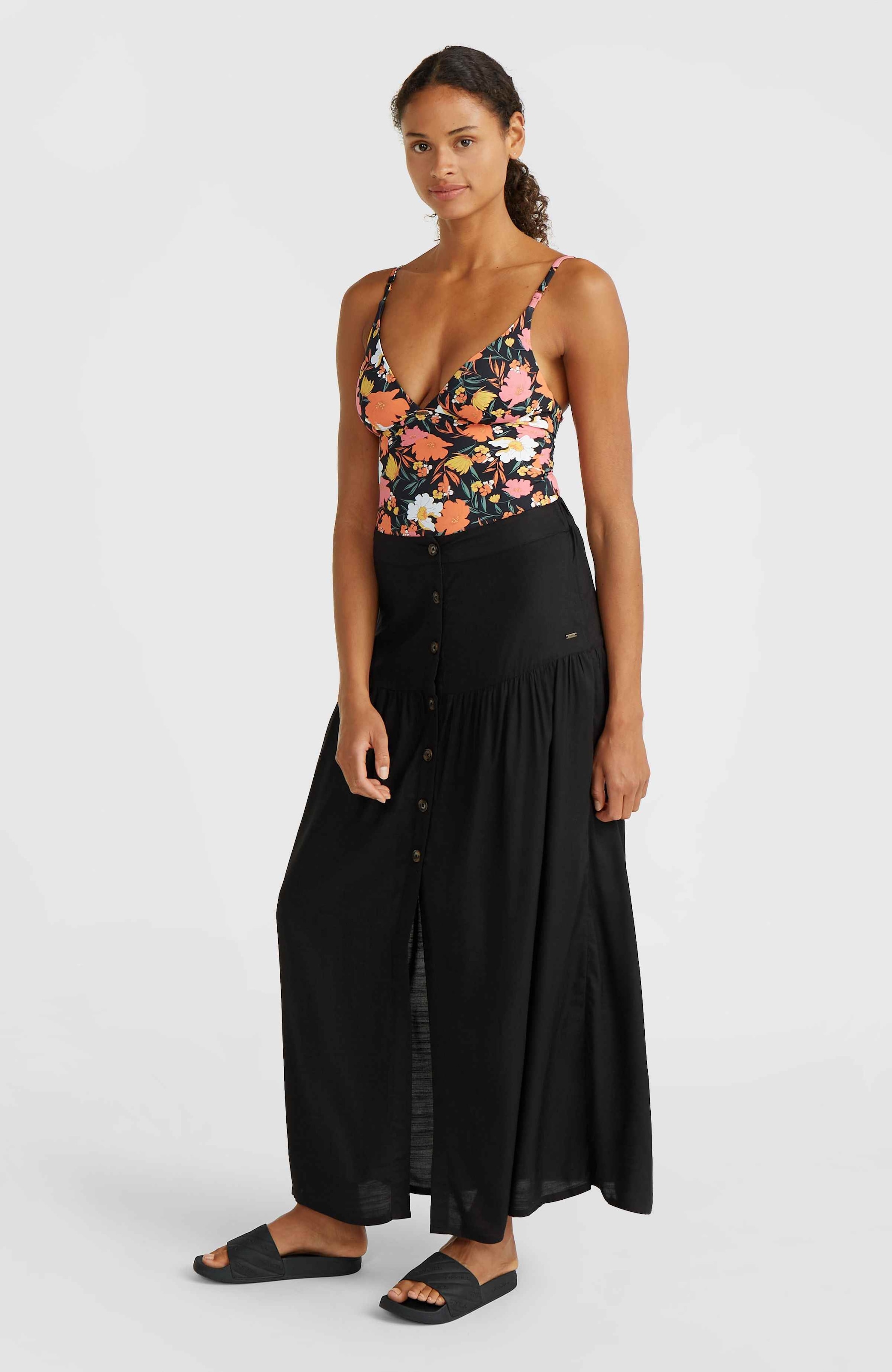 O'Neill Maxirock »ALOFA MAXI SKIRT«, mit Knöpfen