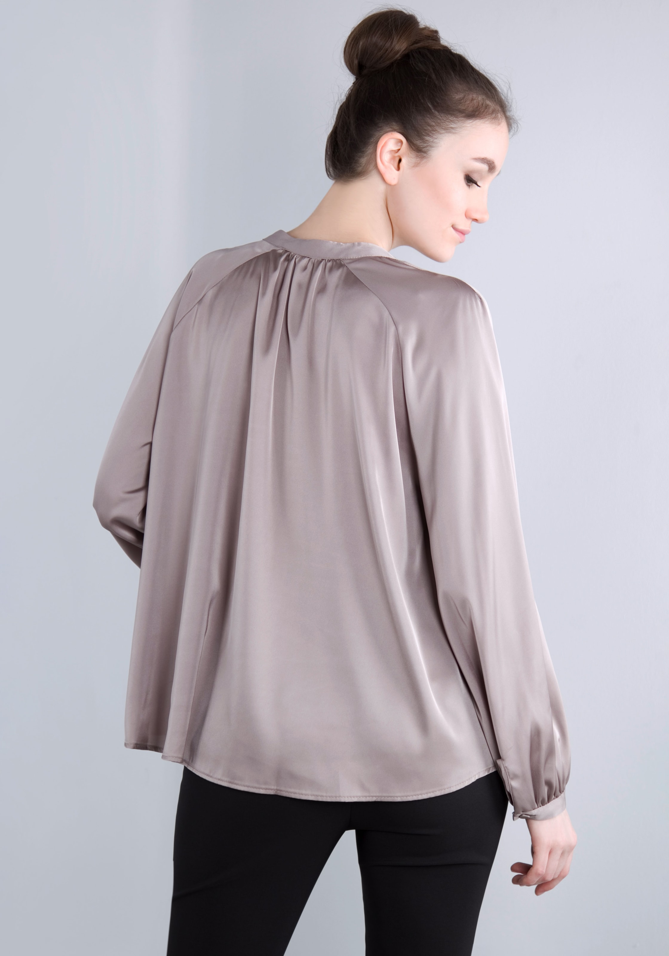 IMPERIAL Blusenshirt, in satinierter Optik