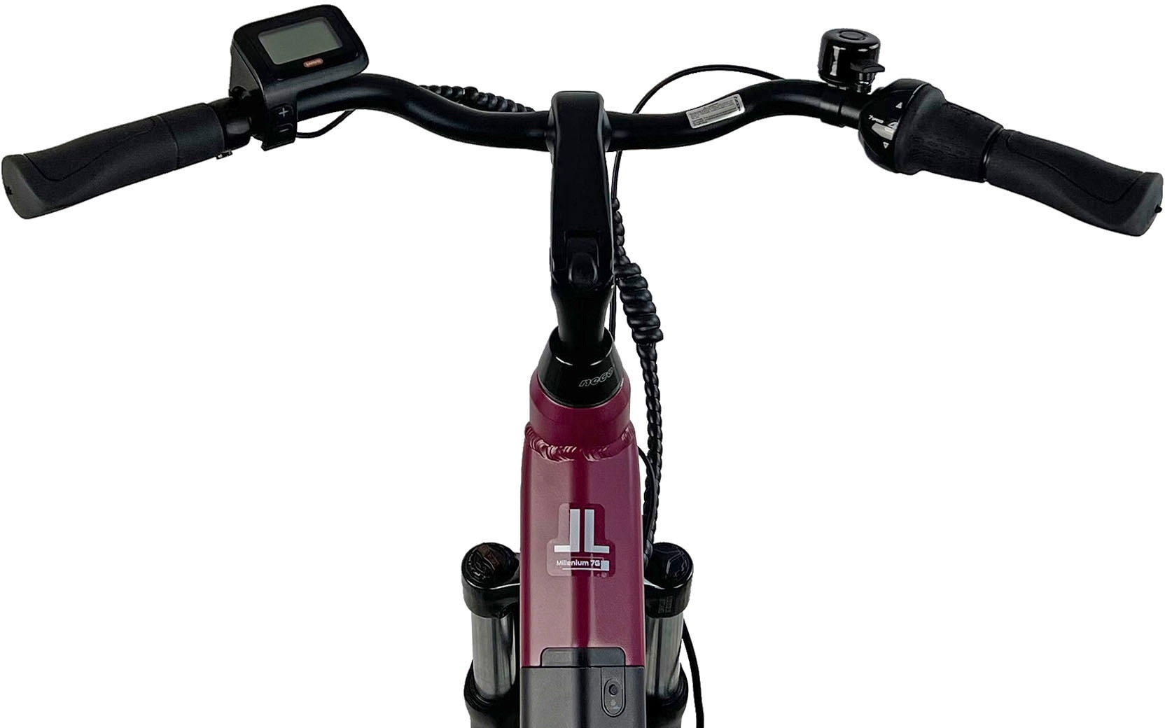 LLobe E-Bike »City E-Bike 28" Millenium 7G«, Frontmotor 250 W