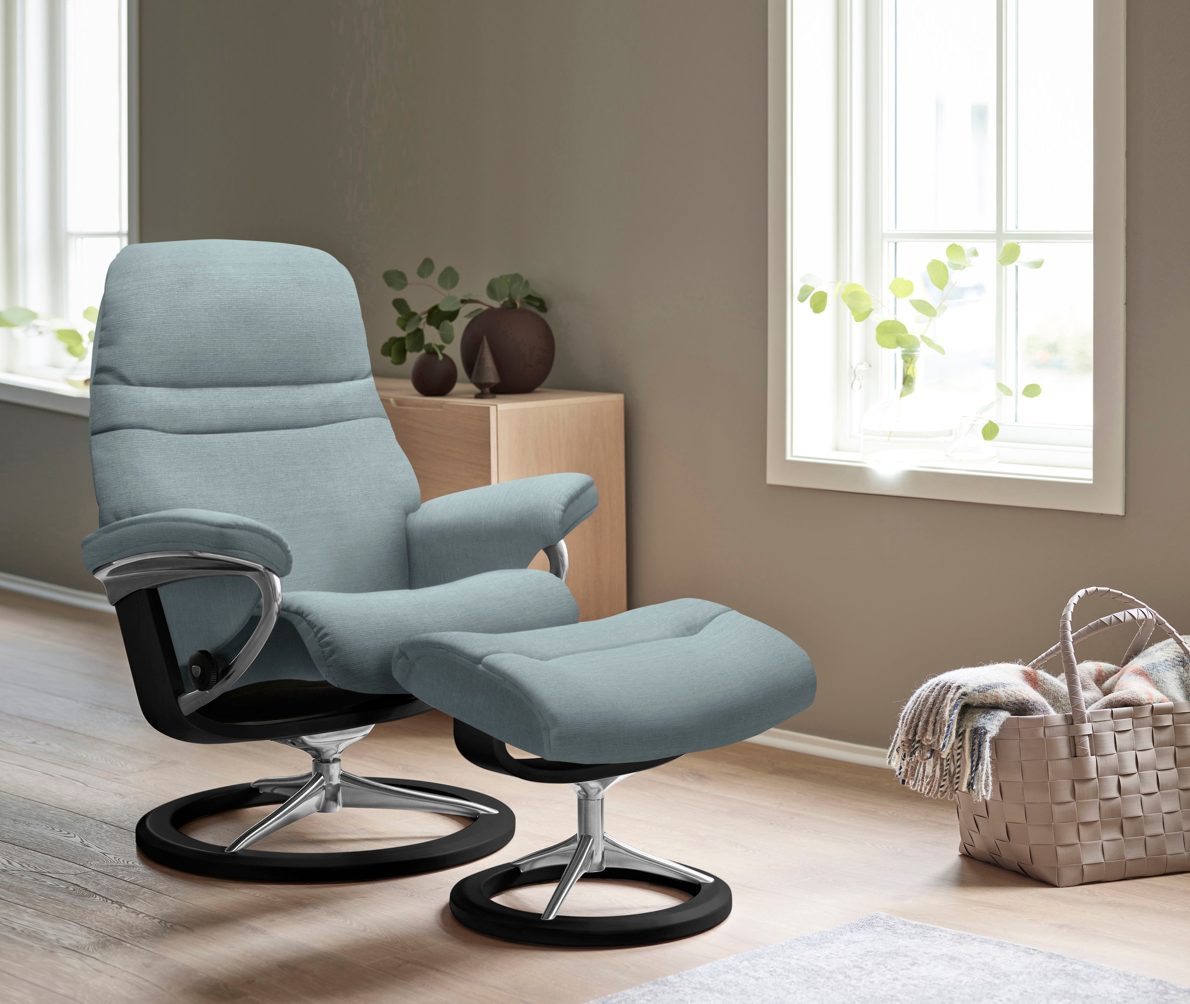 Stressless® Relaxsessel »Sunrise«, mit Signature Base, Größe S, Gestell Sch günstig online kaufen